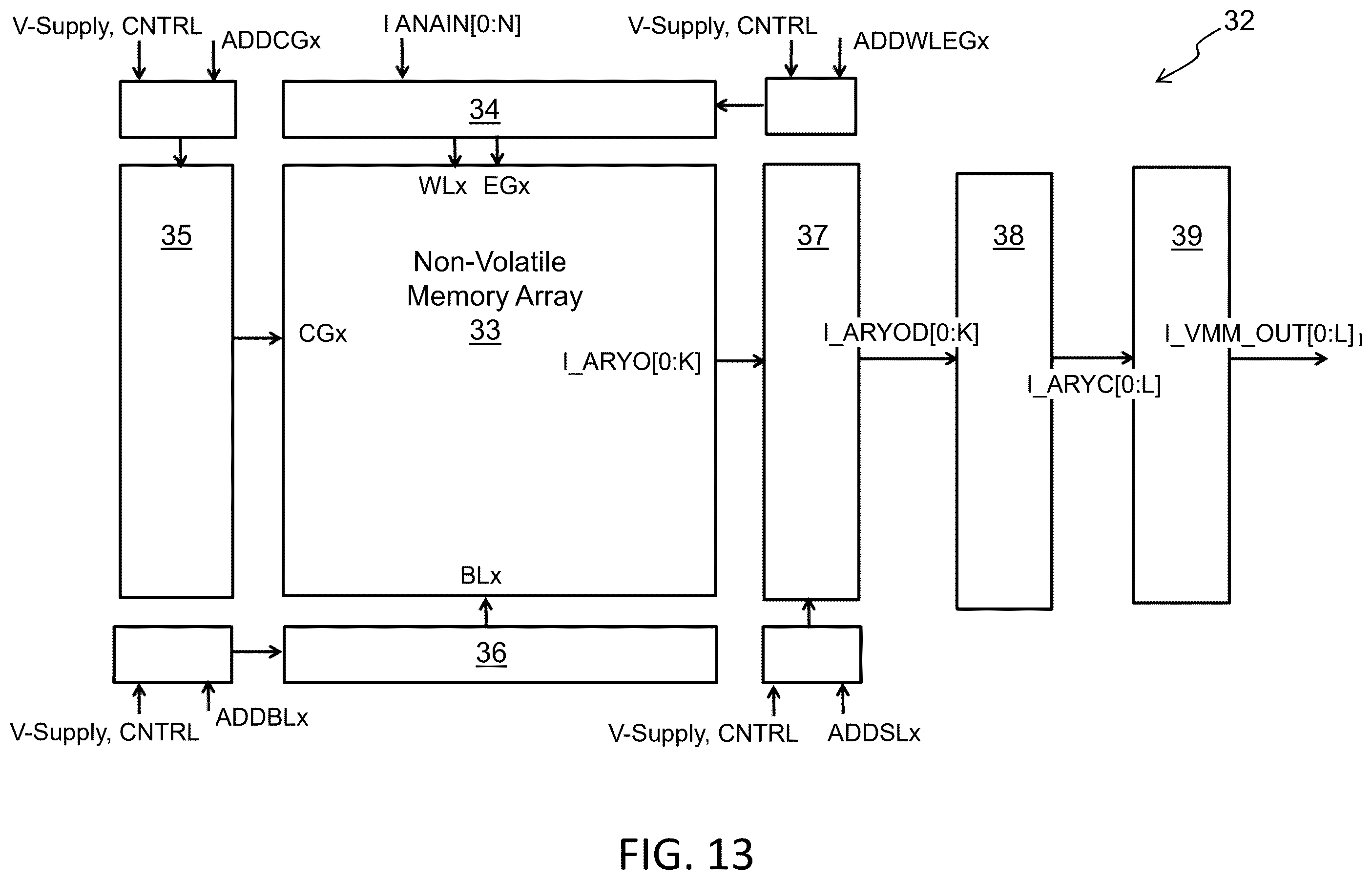 Patent US12347484 Figure 11 – Memory device of non-volatile memory cells