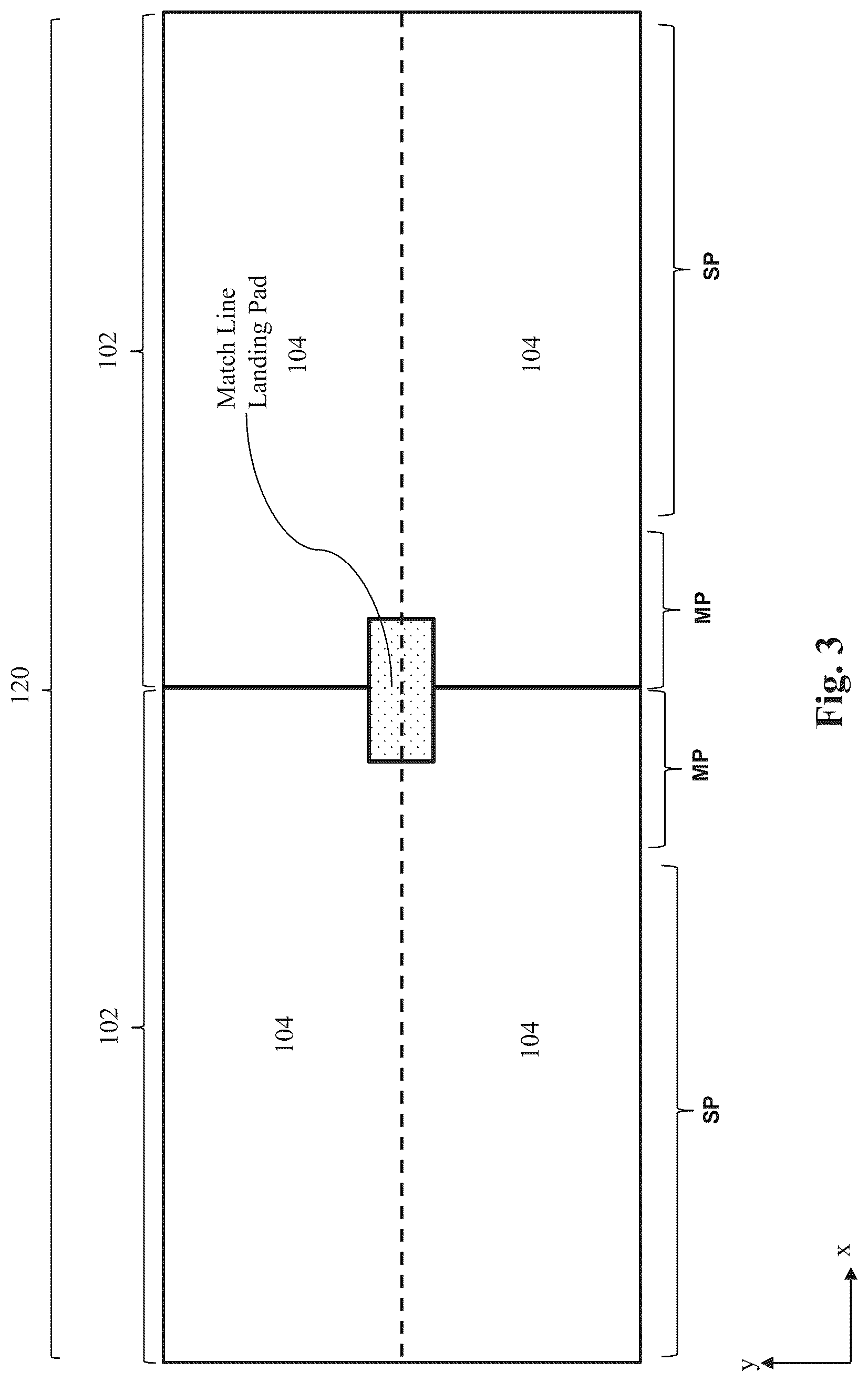 Patent US12347489 Figure 3 – Content addressable memory array device structure