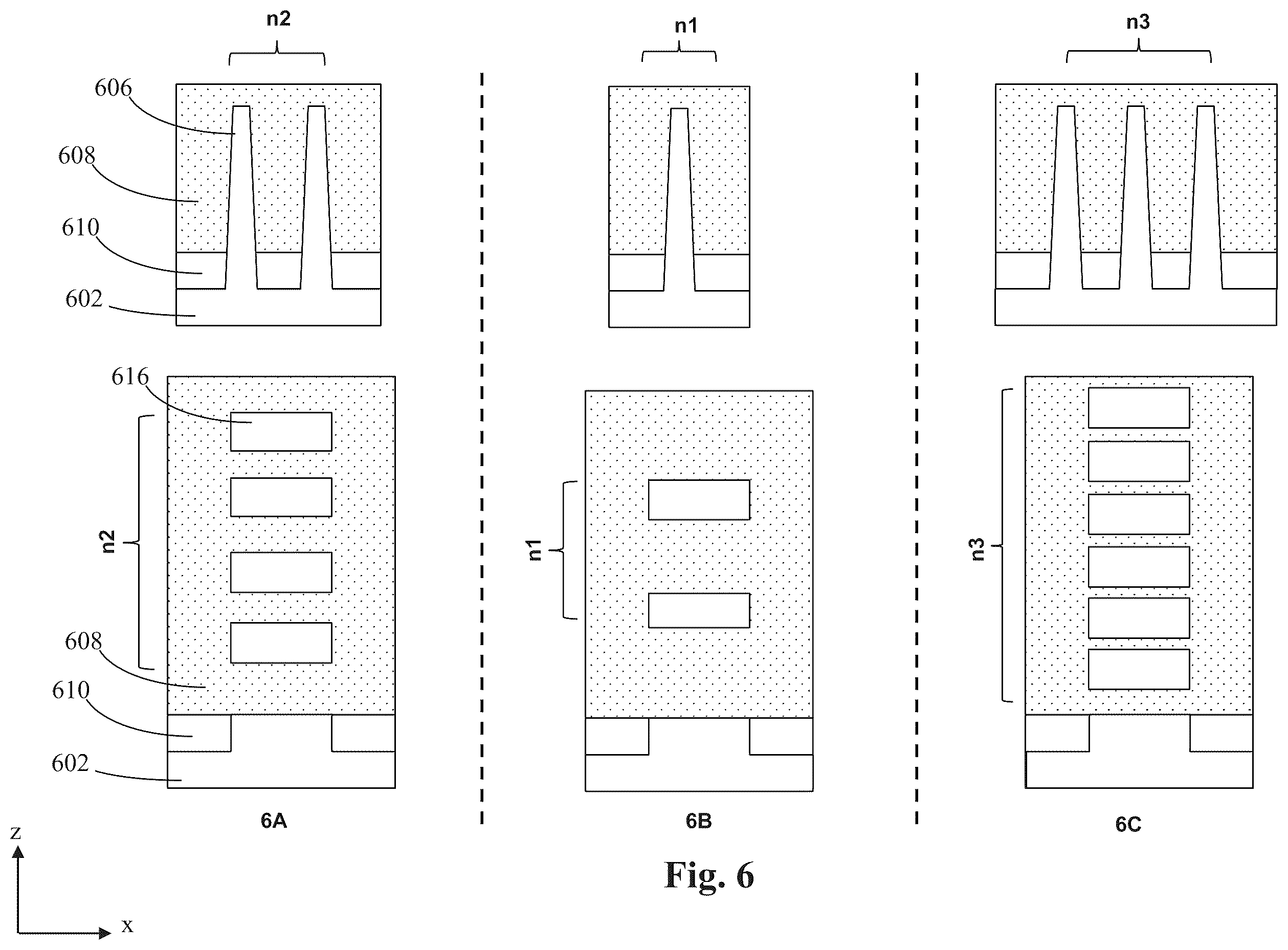 Patent US12347489 Figure 8 – Content addressable memory array device structure