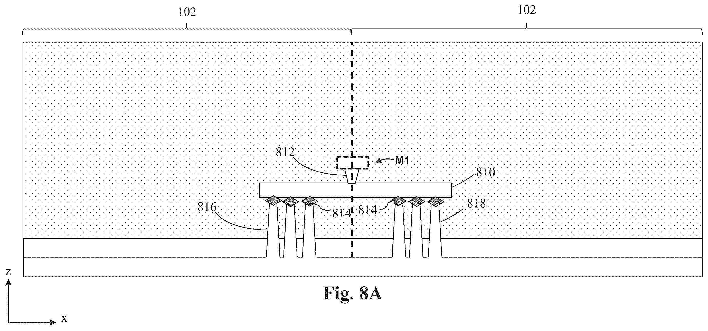 Patent US12347489 Figure 10 – Content addressable memory array device structure