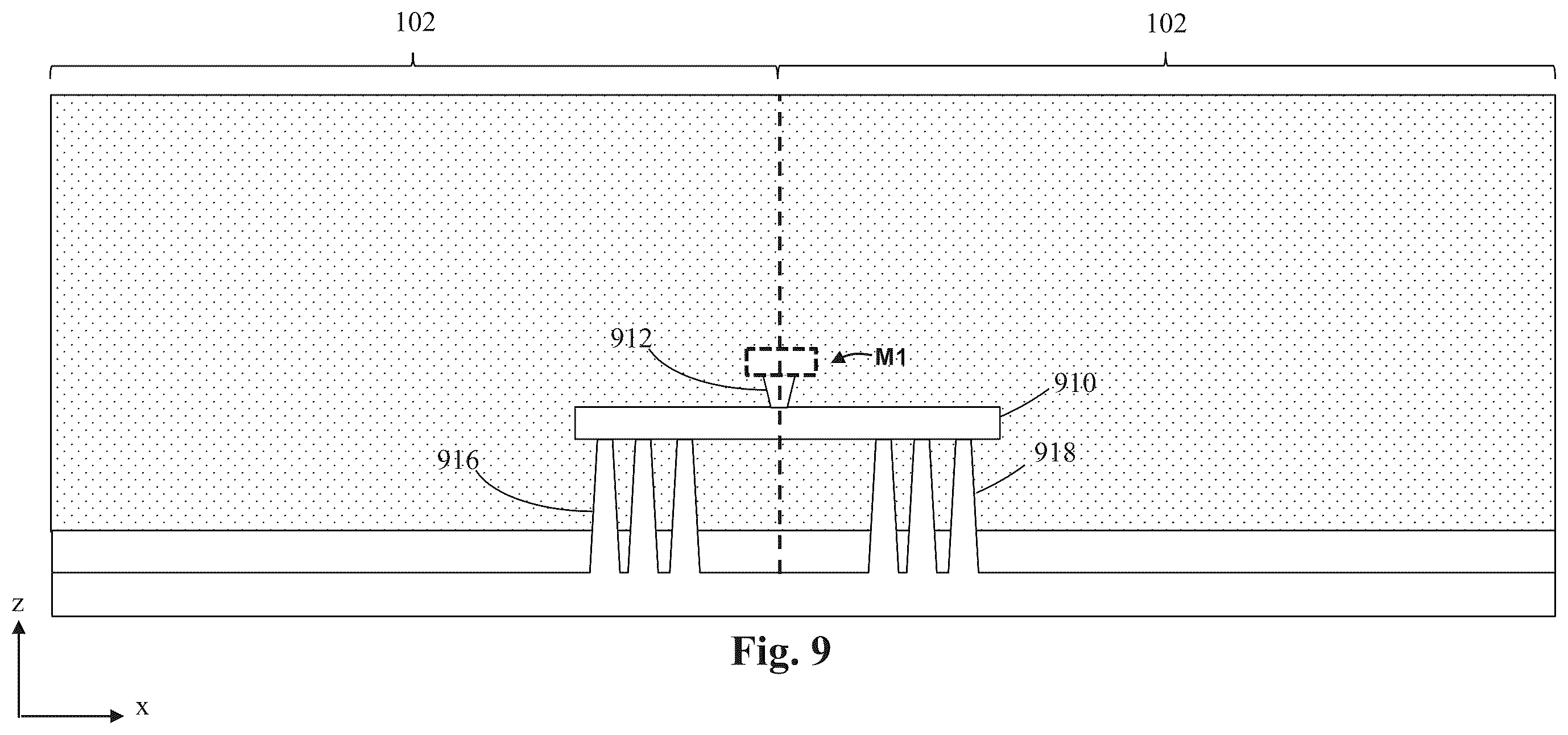 Patent US12347489 Figure 12 – Content addressable memory array device structure