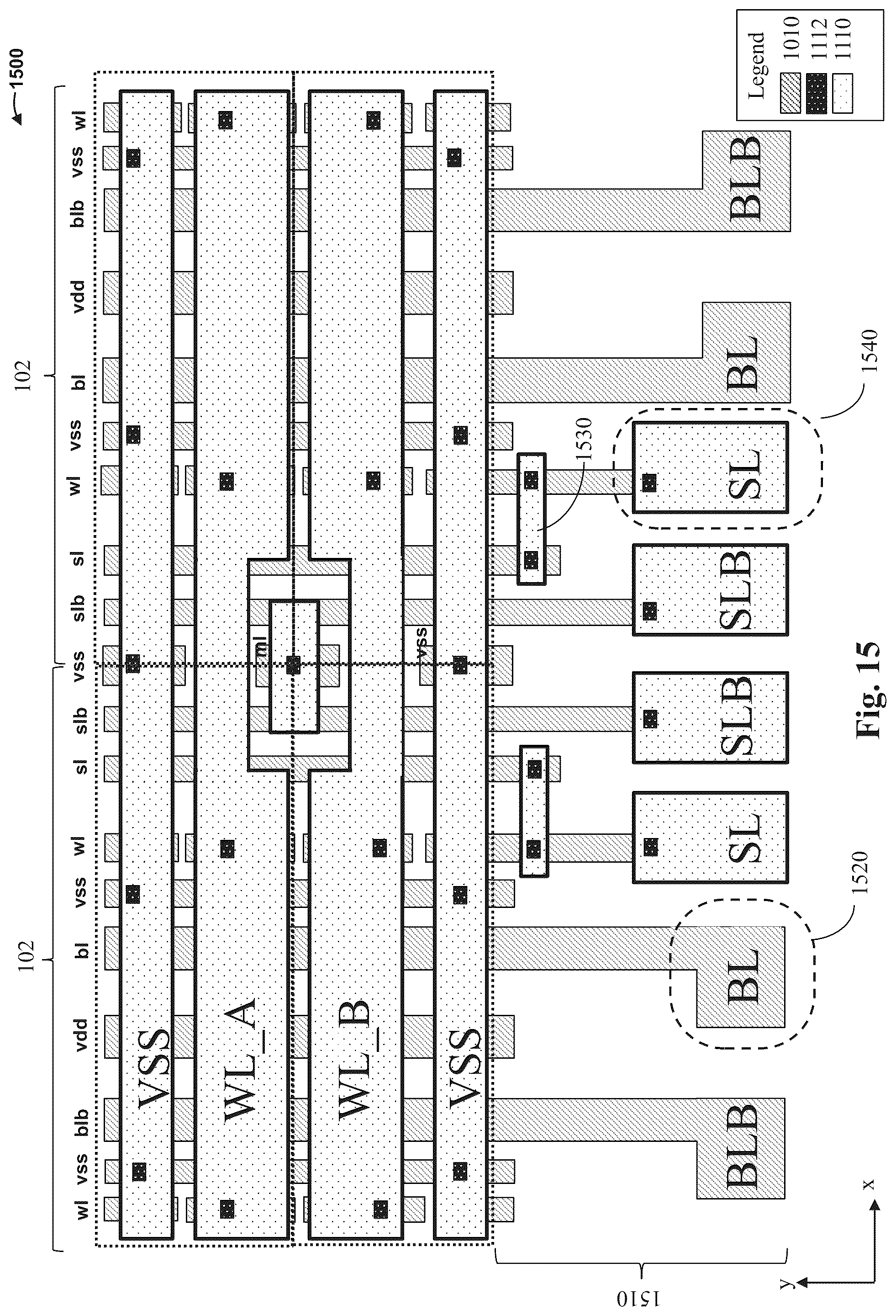 Patent US12347489 Figure 19 – Content addressable memory array device structure
