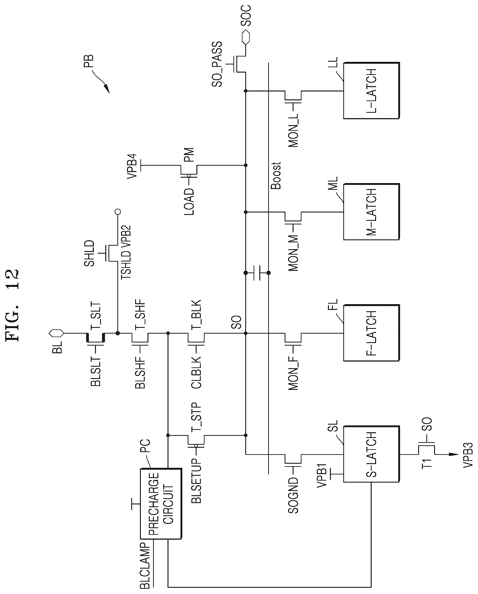 Patent US12347499 Figure 16 – Page buffer circuit and memory device including the same