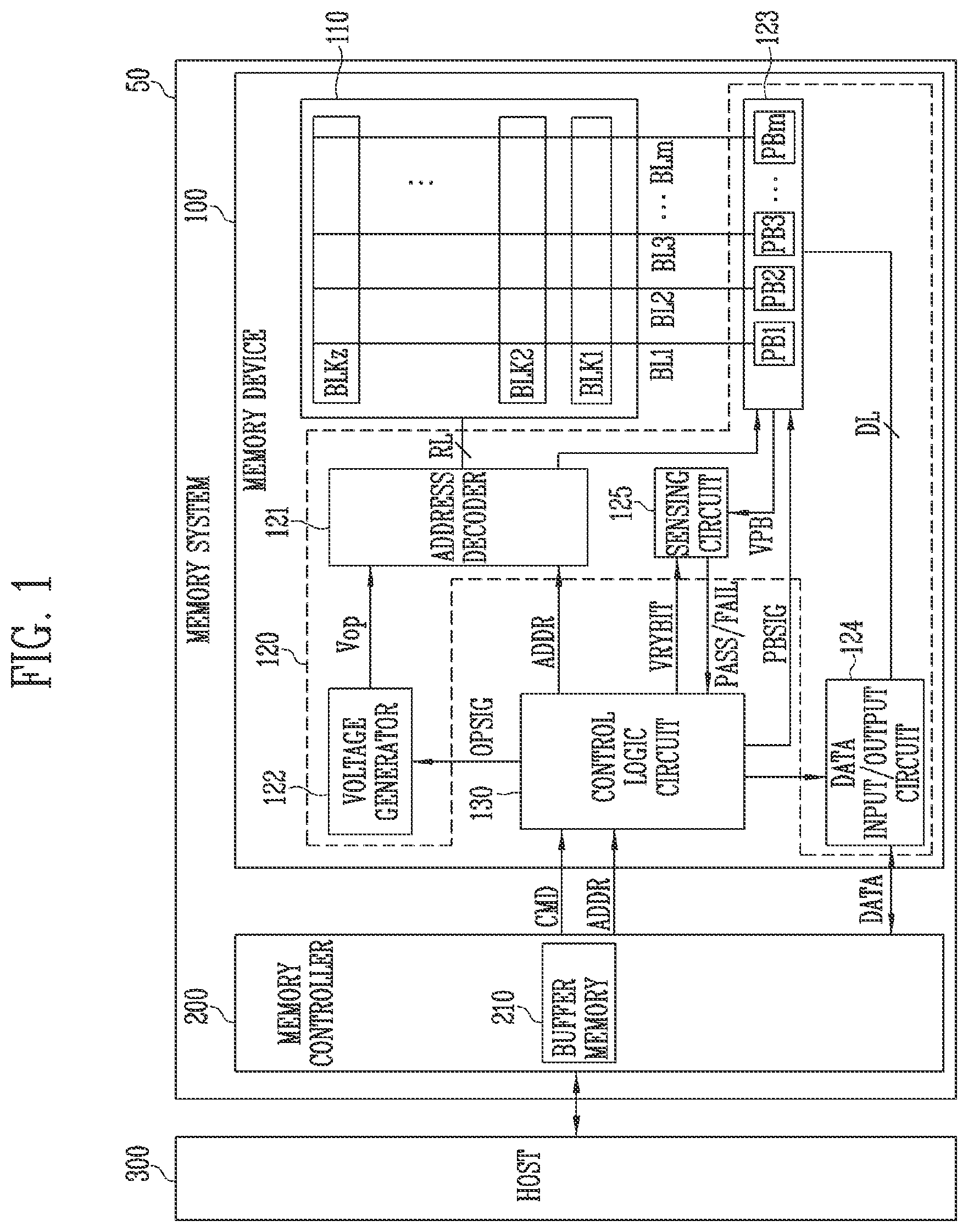 Patent US12347502 Figure 1 – Page buffer, memory device including page buffer and memory system including memory device