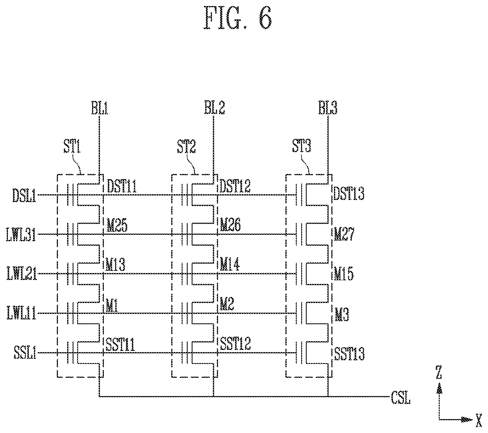Patent US12347502 Figure 6 – Page buffer, memory device including page buffer and memory system including memory device