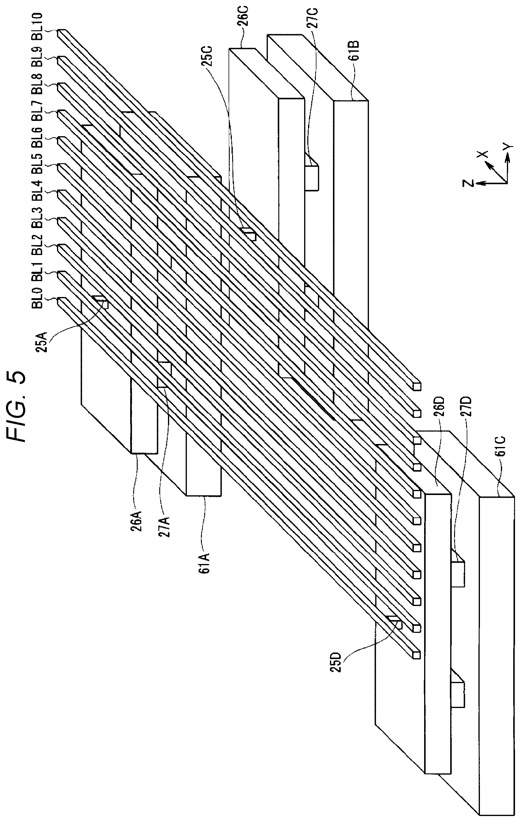 Patent US12347513 Figure 5 – Semiconductor memory device