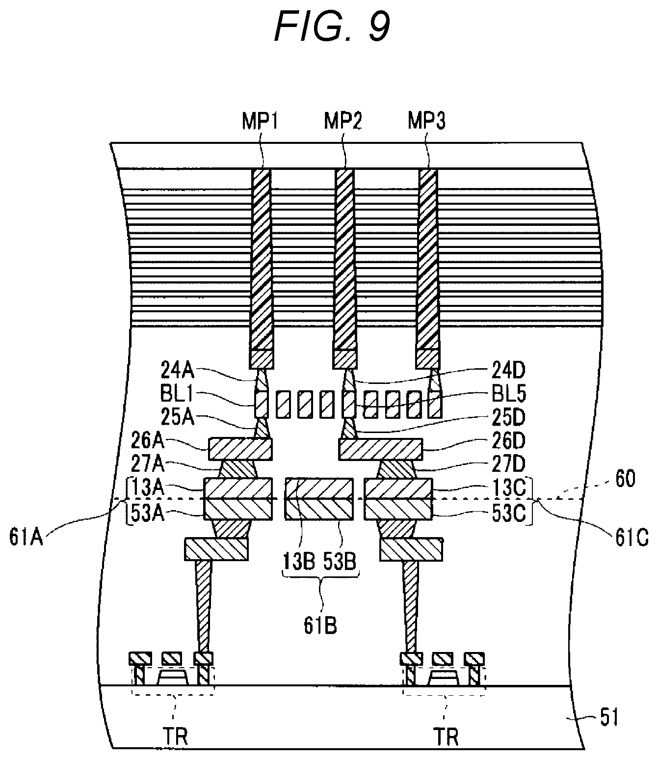 Patent US12347513 Figure 9 – Semiconductor memory device