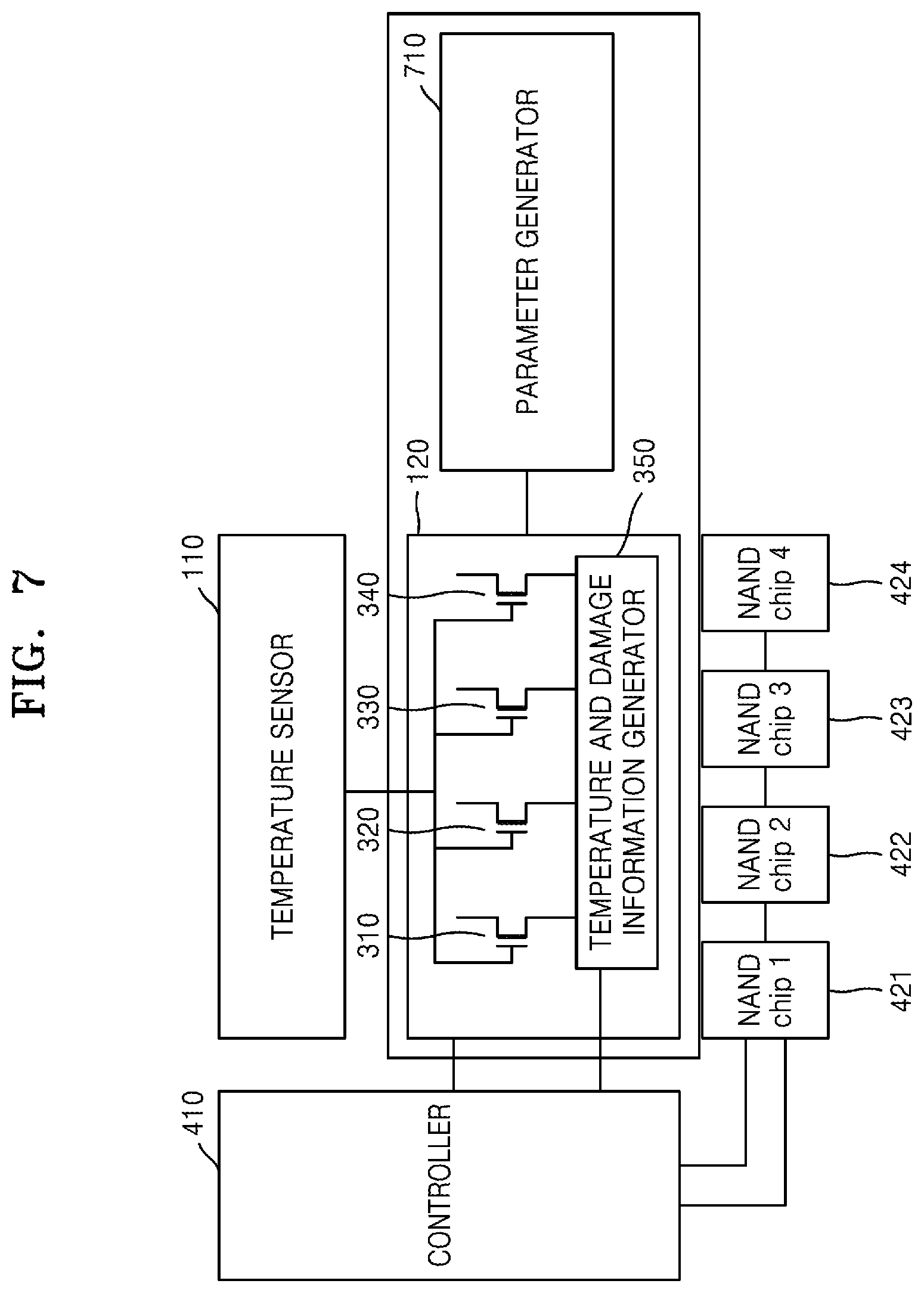 Patent US12347514 Figure 18 – Storage devices detecting internal temperature and defects by using temperature sensors and methods of operating the same