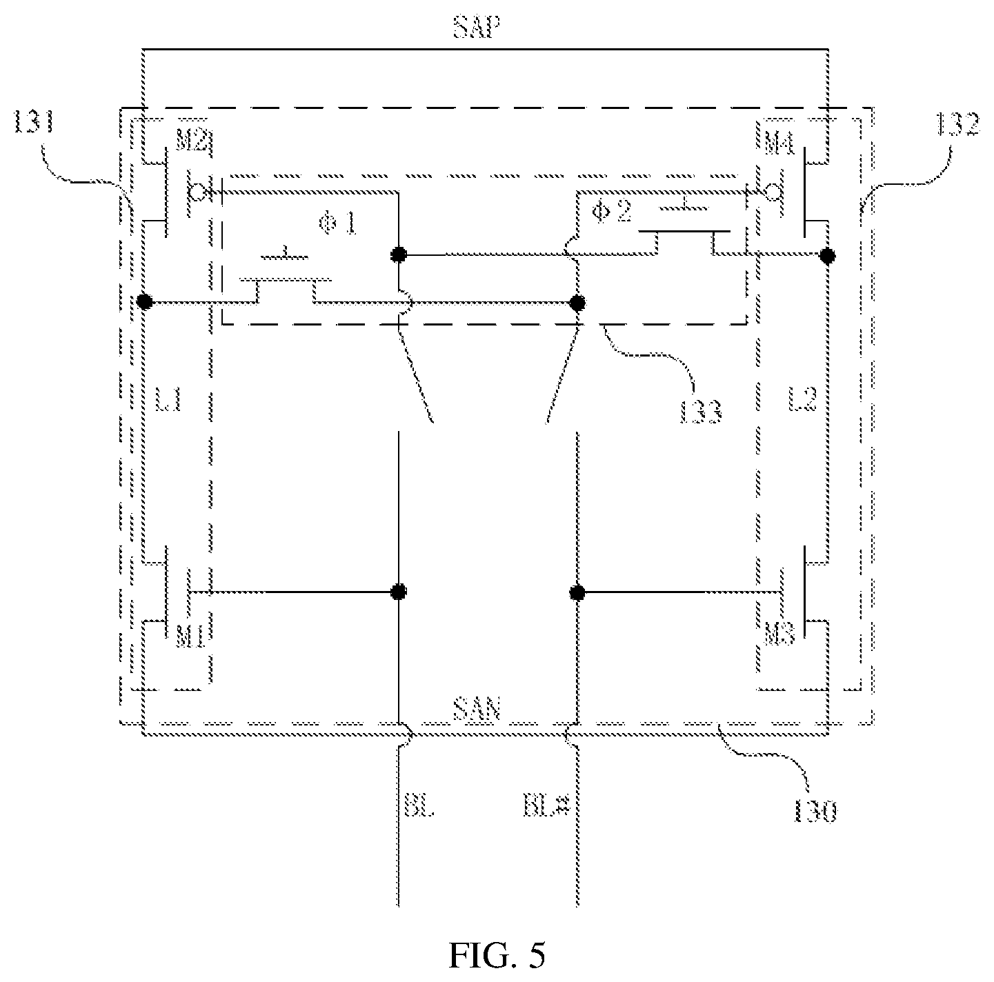 Patent US12347516 Figure 4 – Random access memory and sense-amplifying compensation circuit thereof