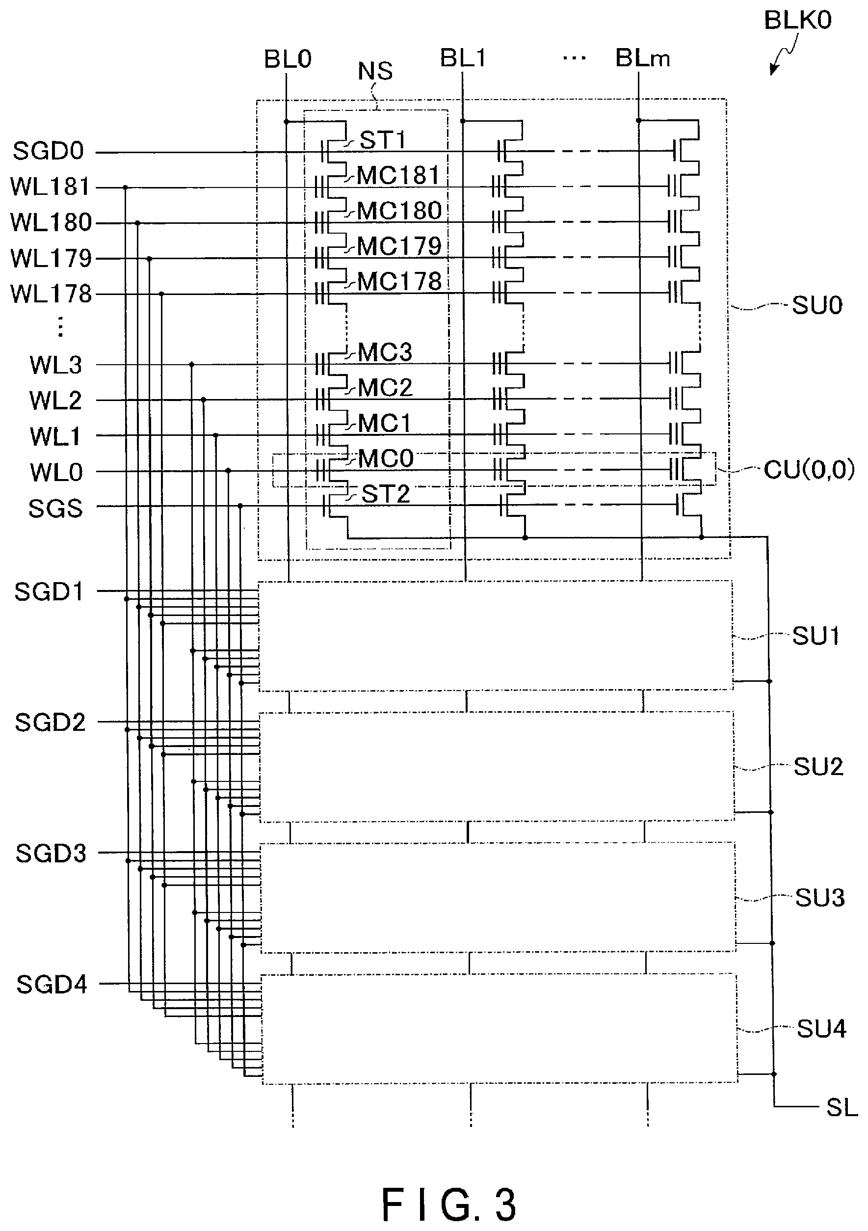 Patent US12347518 Figure 3 – Memory system