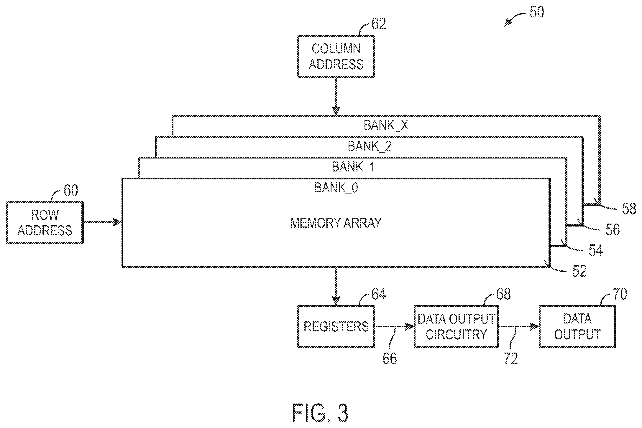 Patent US12347519 Figure 3 – Methods for reading data from a storage buffer including delaying activation of a column select