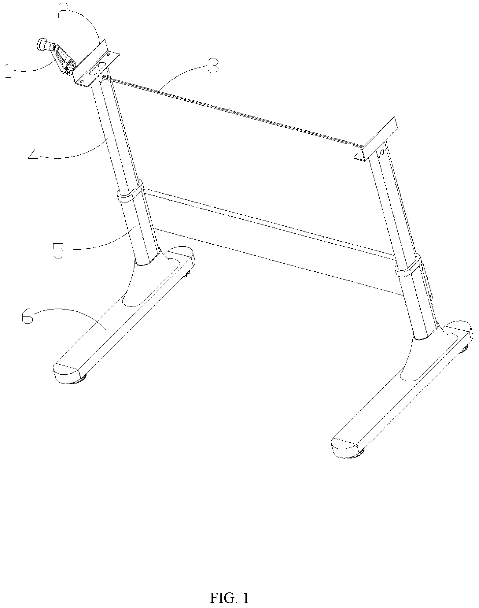 Patent US12347523 Figure 1 – Height-adjustable desk-type electric piano