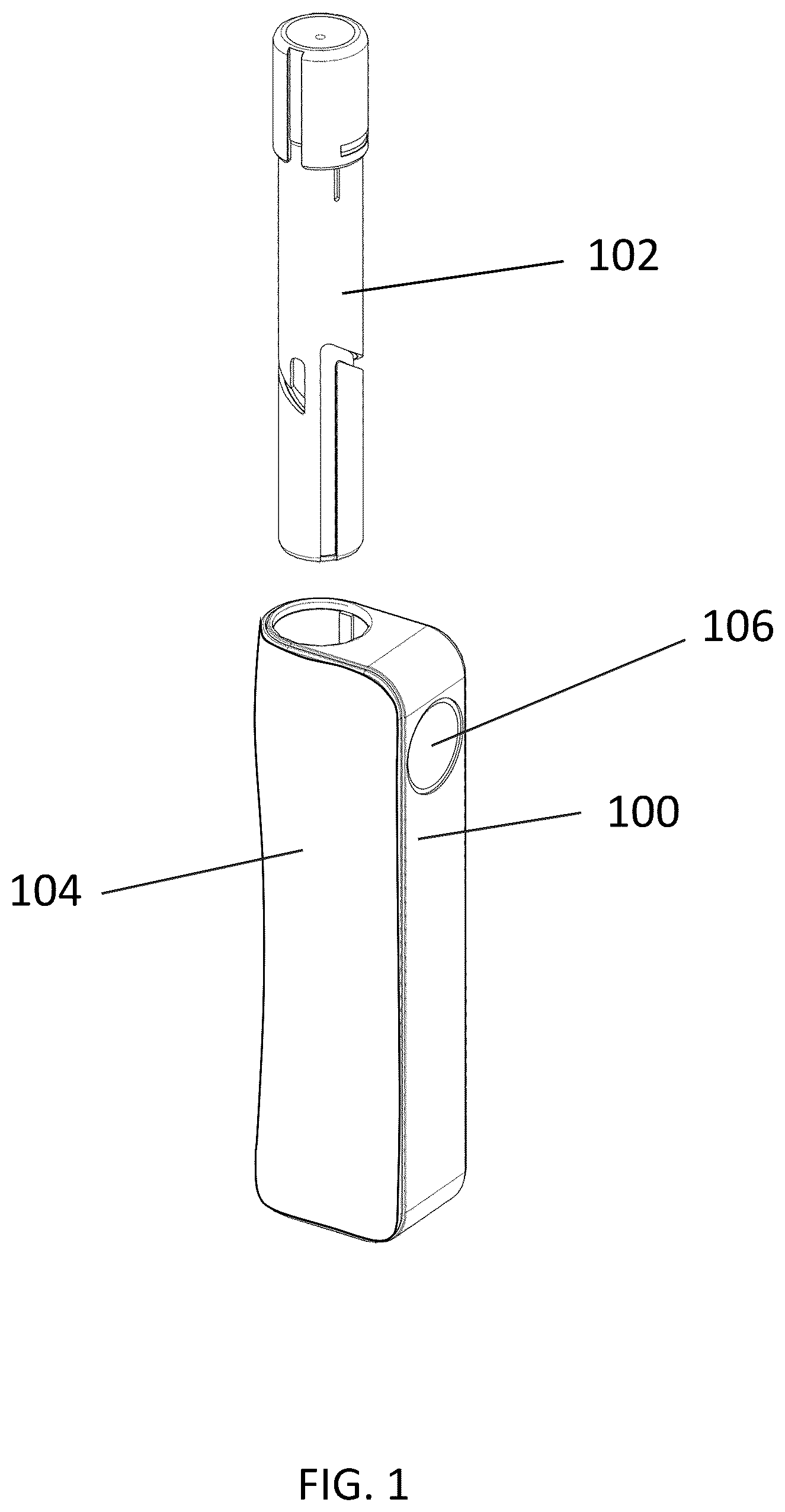 Patent US12347541 Figure 1 – Caregiver system and method for interfacing with and controlling a medication dispensing device