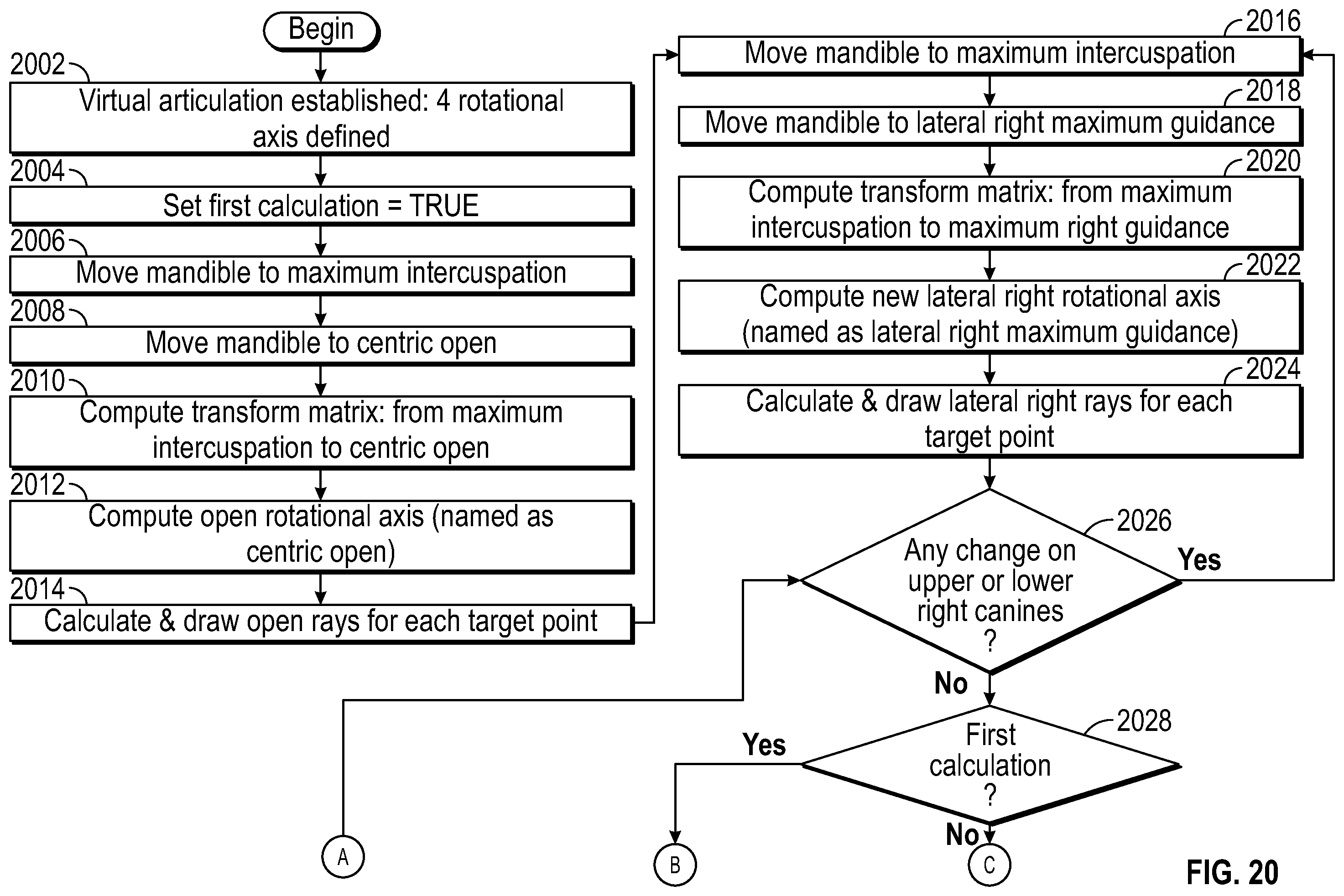 Patent US12347546 Figure 18 – Virtual articulation model for dental treatment