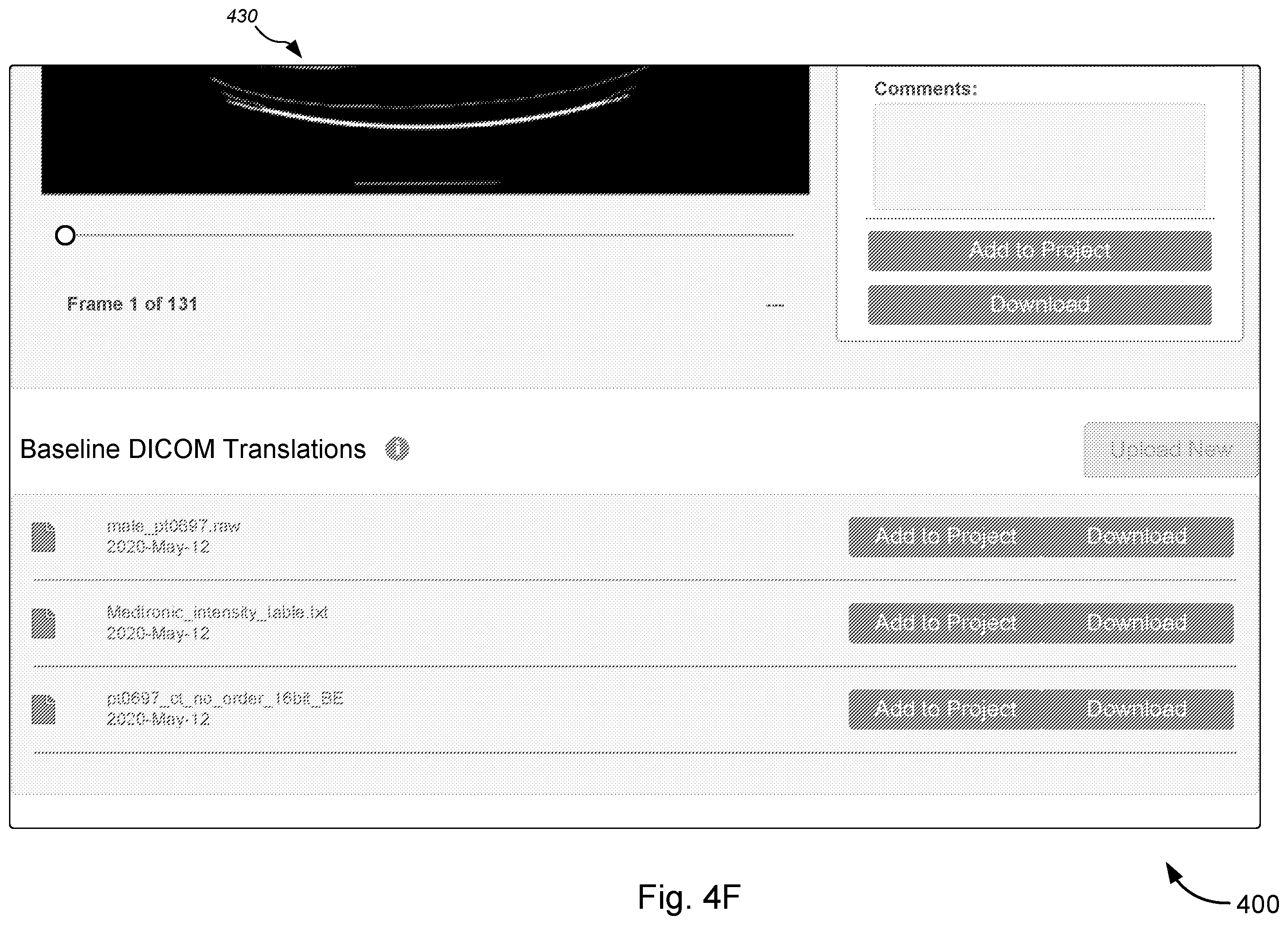 Patent US12347550 Figure 12 – Imaging discovery utility for augmenting clinical image management