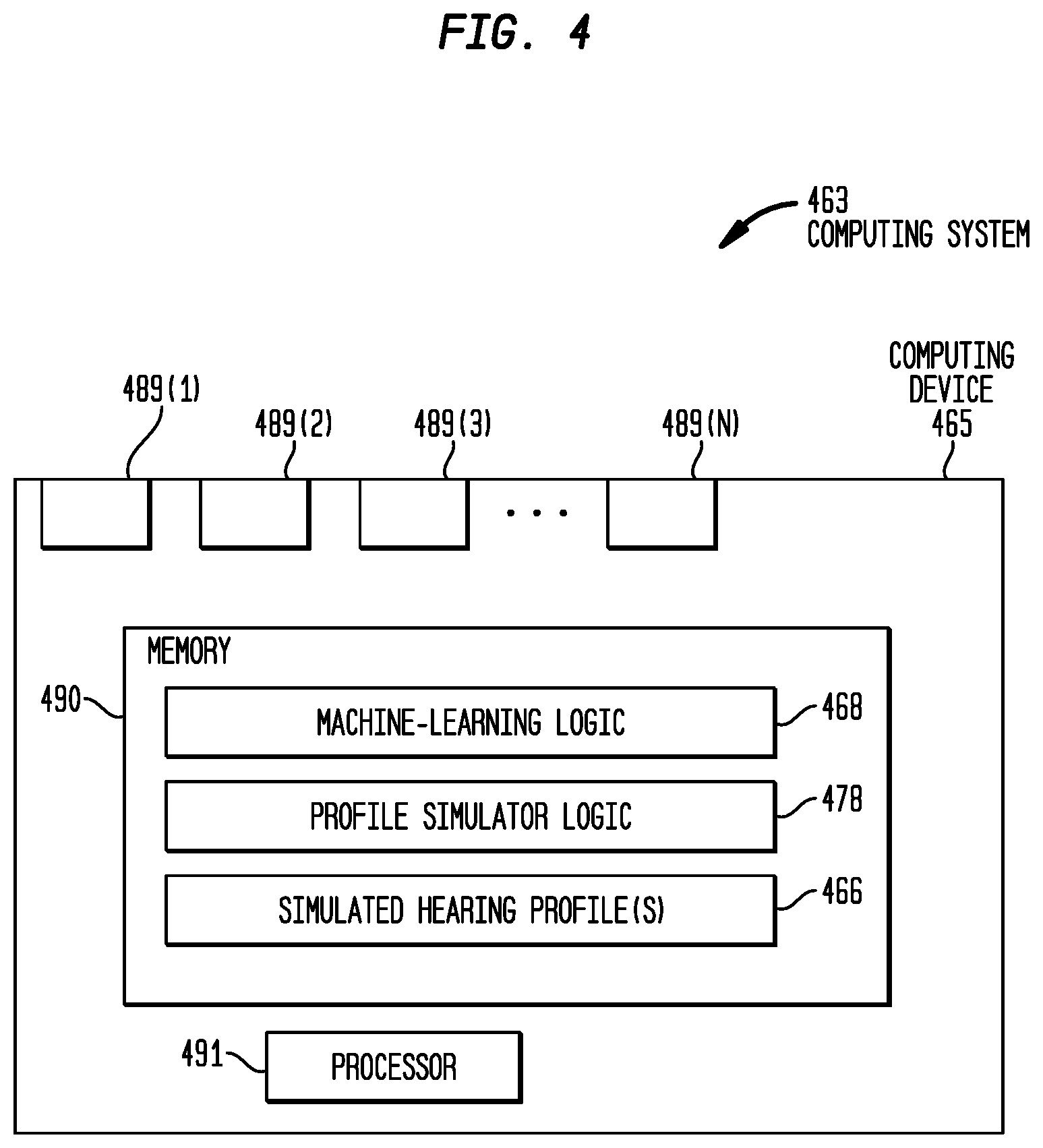 Patent US12347554 Figure 5 – Dynamic virtual hearing modelling