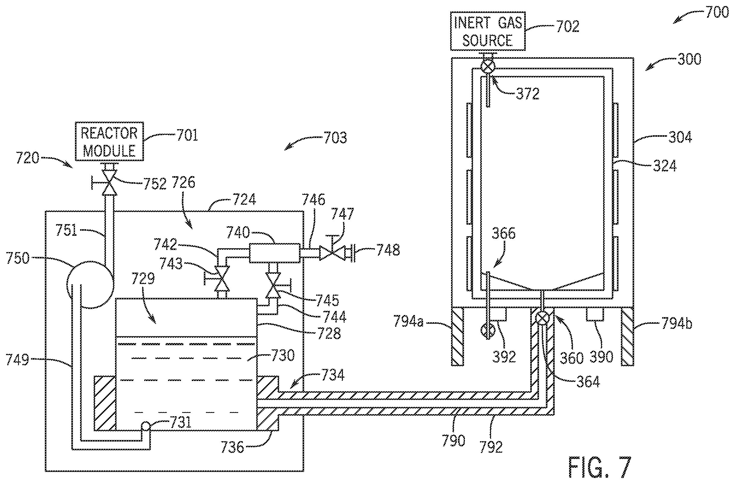 Patent US12347577 Figure 9 – Fuel salt shipping system