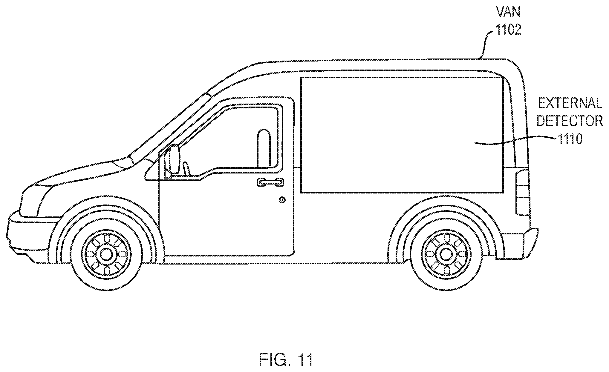 Patent US12347582 Figure 11 – X-ray scanning system