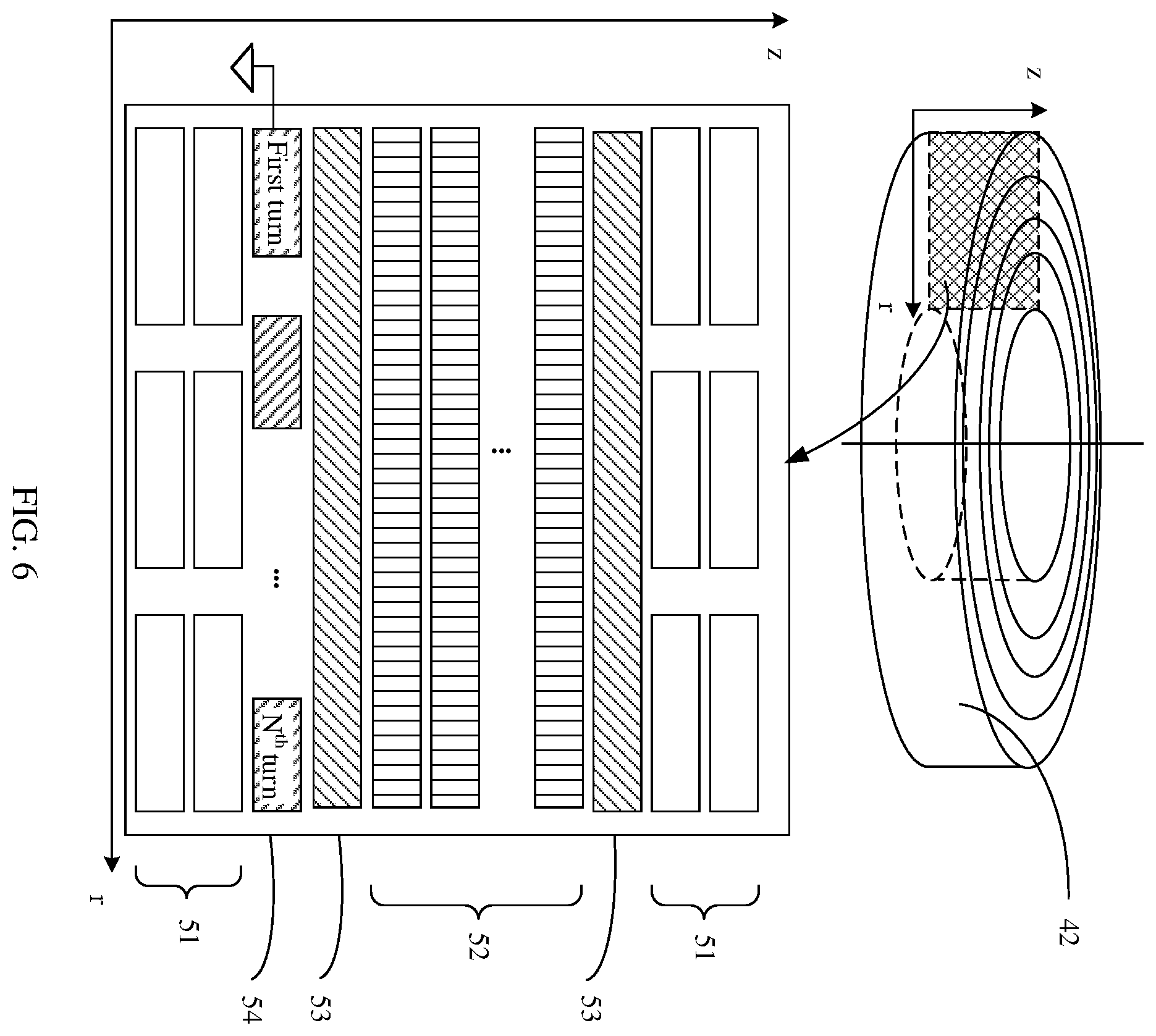 Patent US12347601 Figure 5 – Planar transformer, power conversion circuit, and adapter