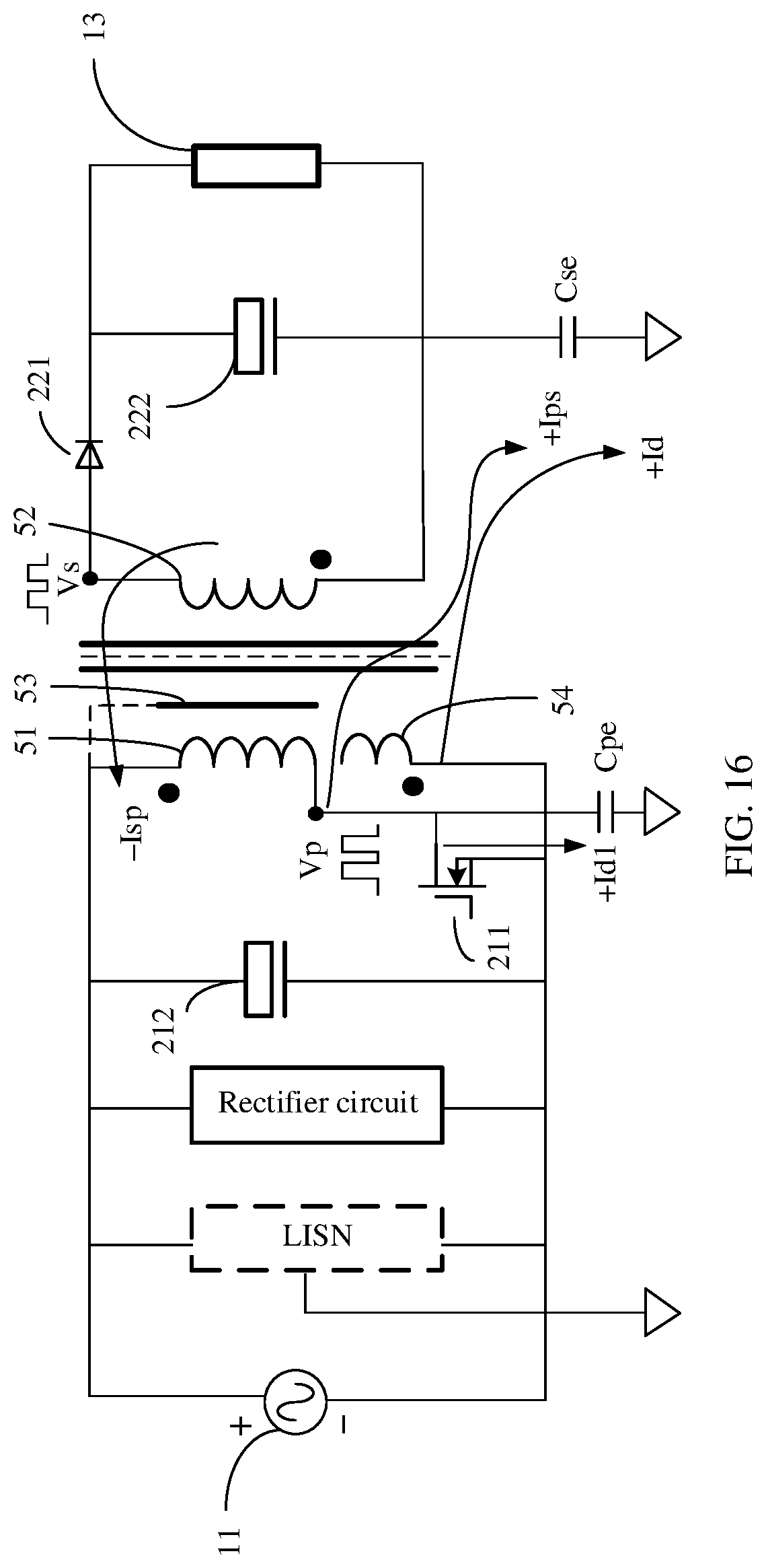 Patent US12347601 Figure 12 – Planar transformer, power conversion circuit, and adapter