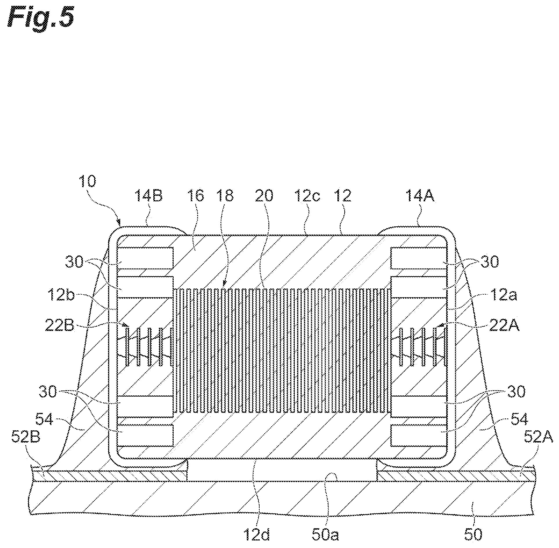 Patent US12347607 Figure 5 – Multi-layer coil component