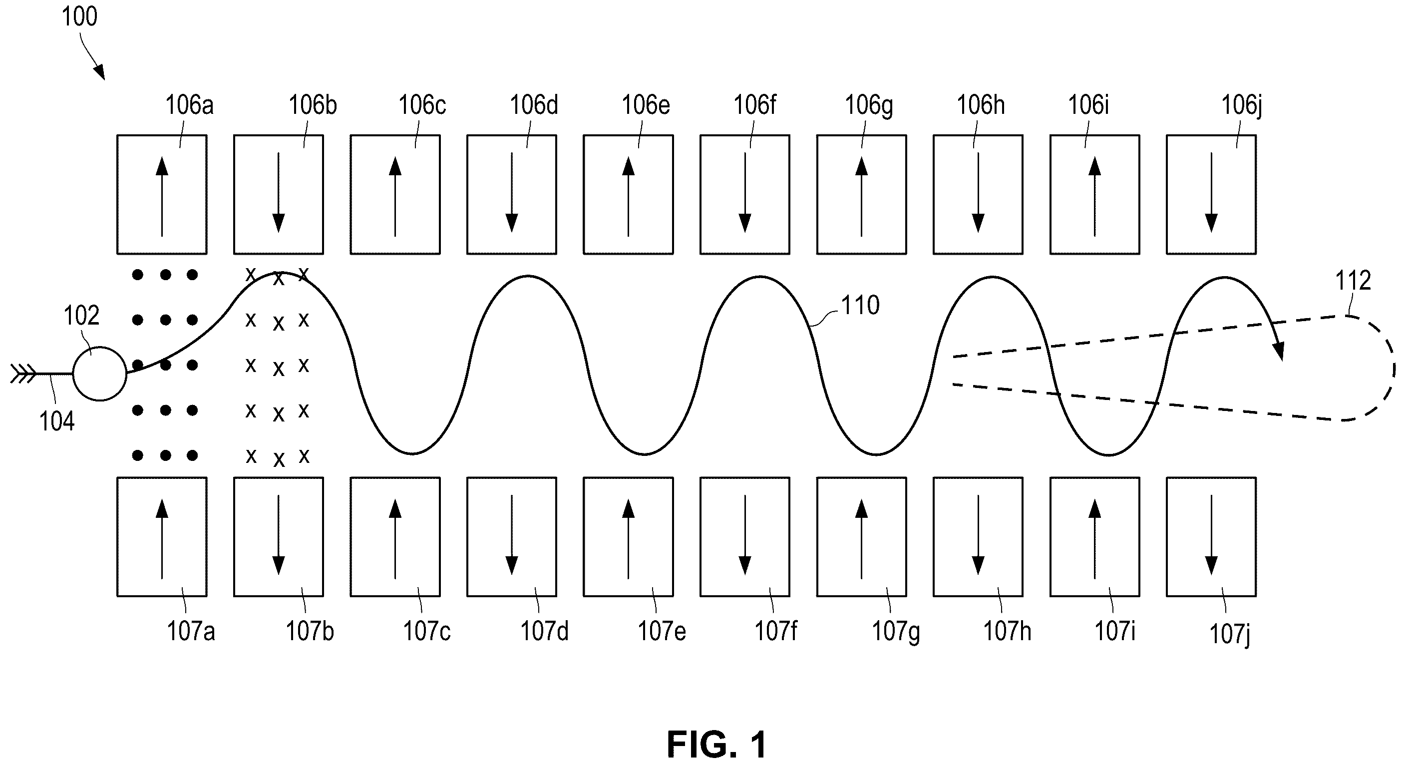 Patent US12347613 — Conduction cooled superconducting undulator — Figure 1