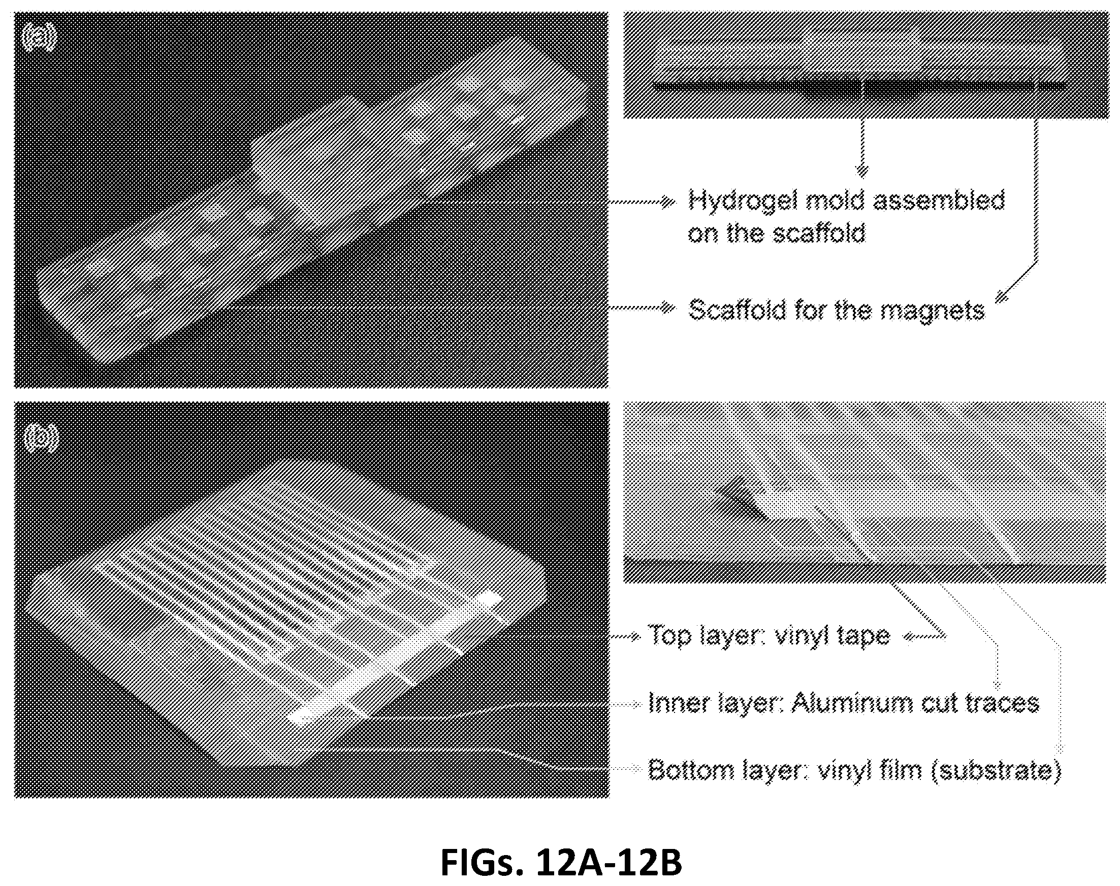 Patent US12347614 Figure 12 – Electromagnetic systems for the selective manipulation of magnetically-barcoded materials