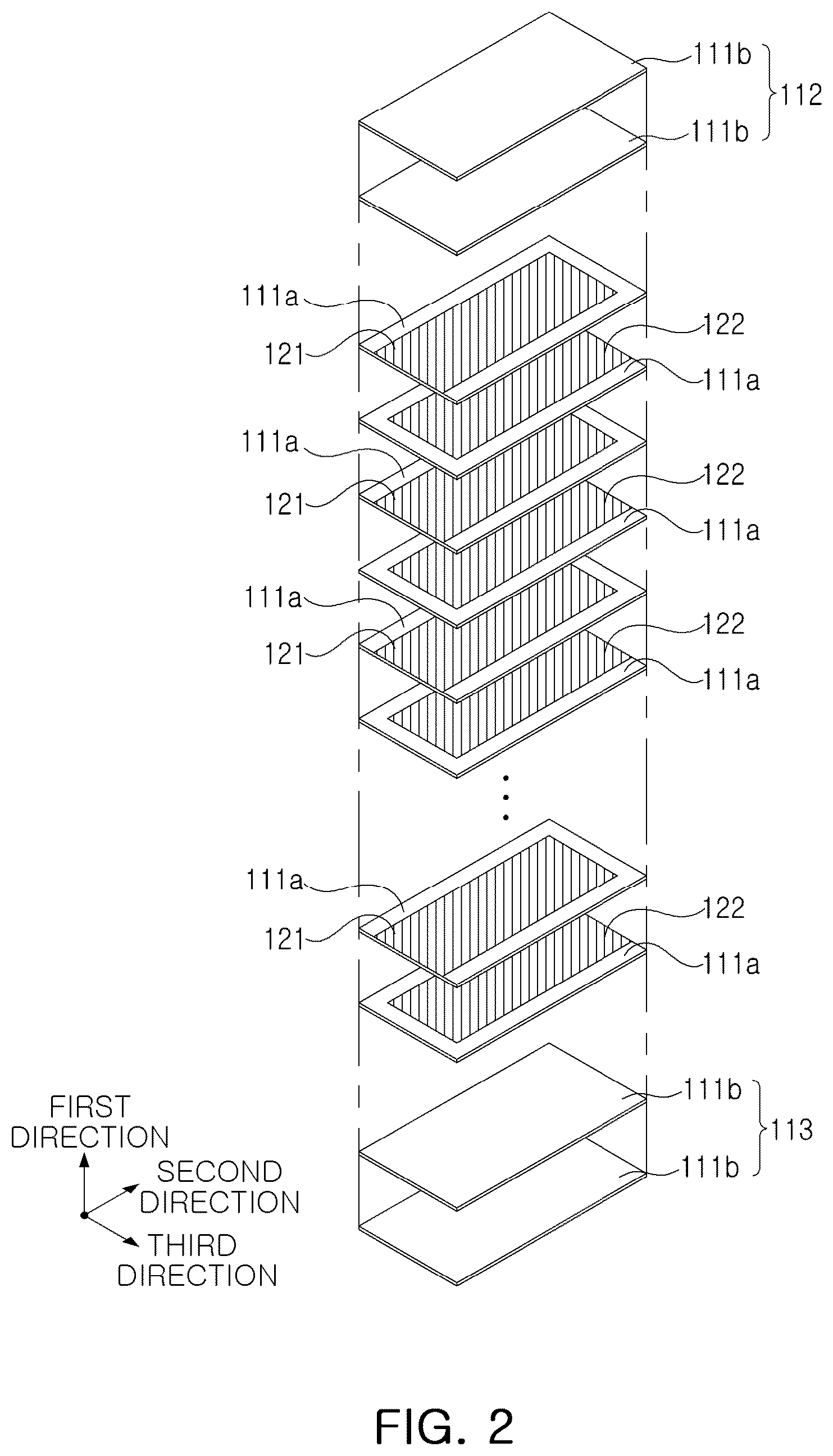 Patent US12347620 Figure 2 – Multilayer electronic component