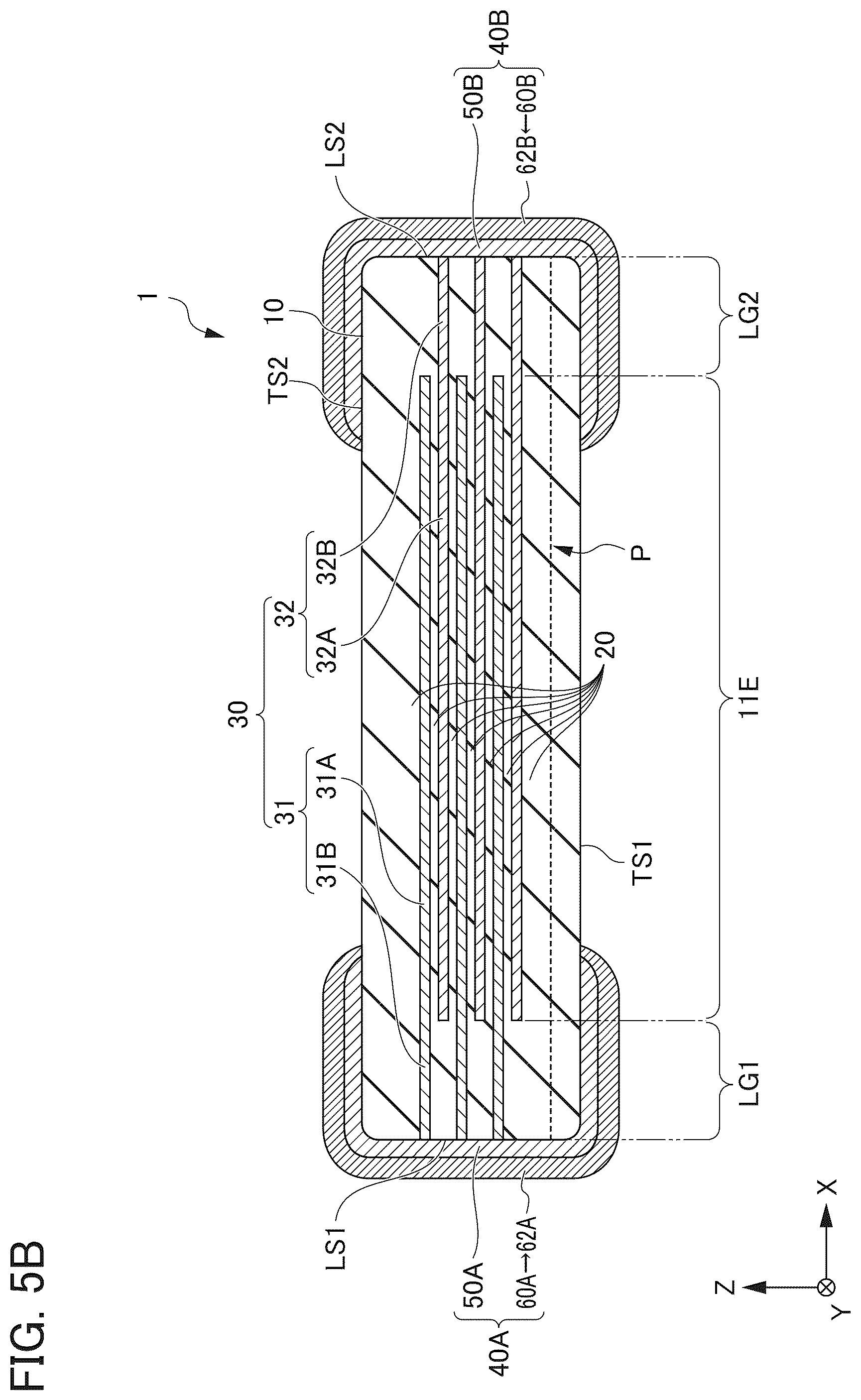 Patent US12347623 Figure 6 – Multilayer ceramic capacitor