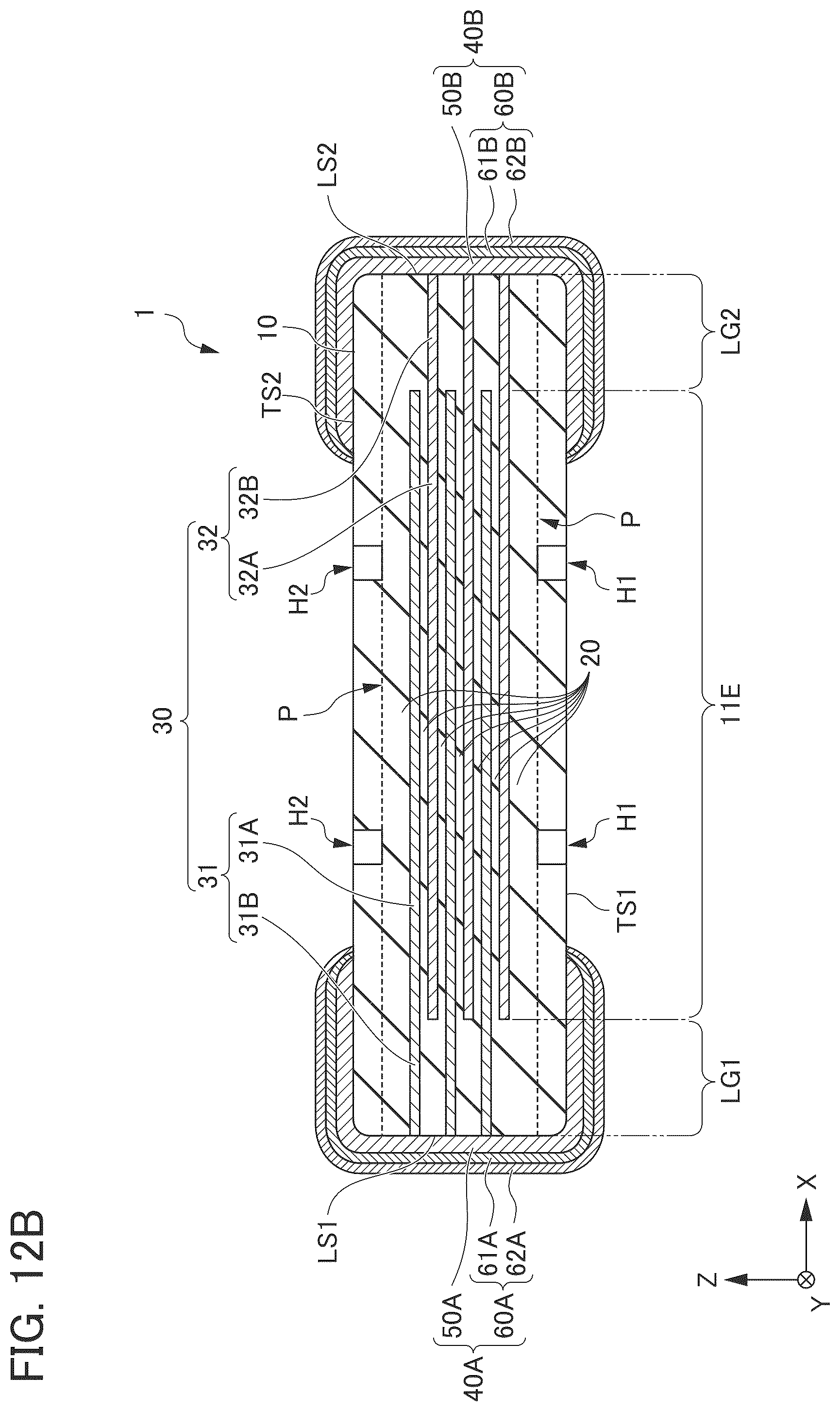 Patent US12347623 Figure 19 – Multilayer ceramic capacitor