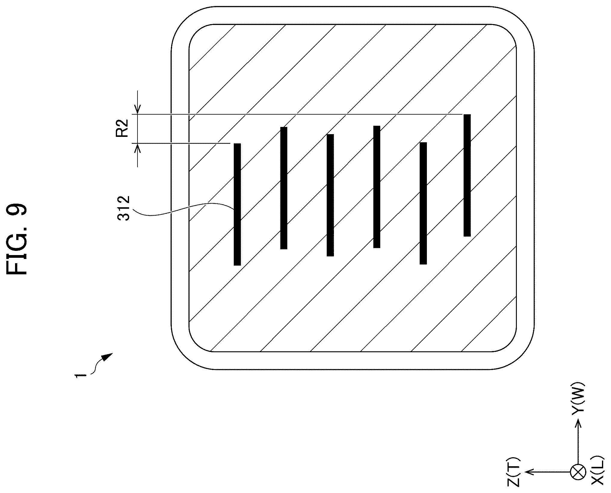 Patent US12347625 Figure 9 – Multilayer ceramic capacitor
