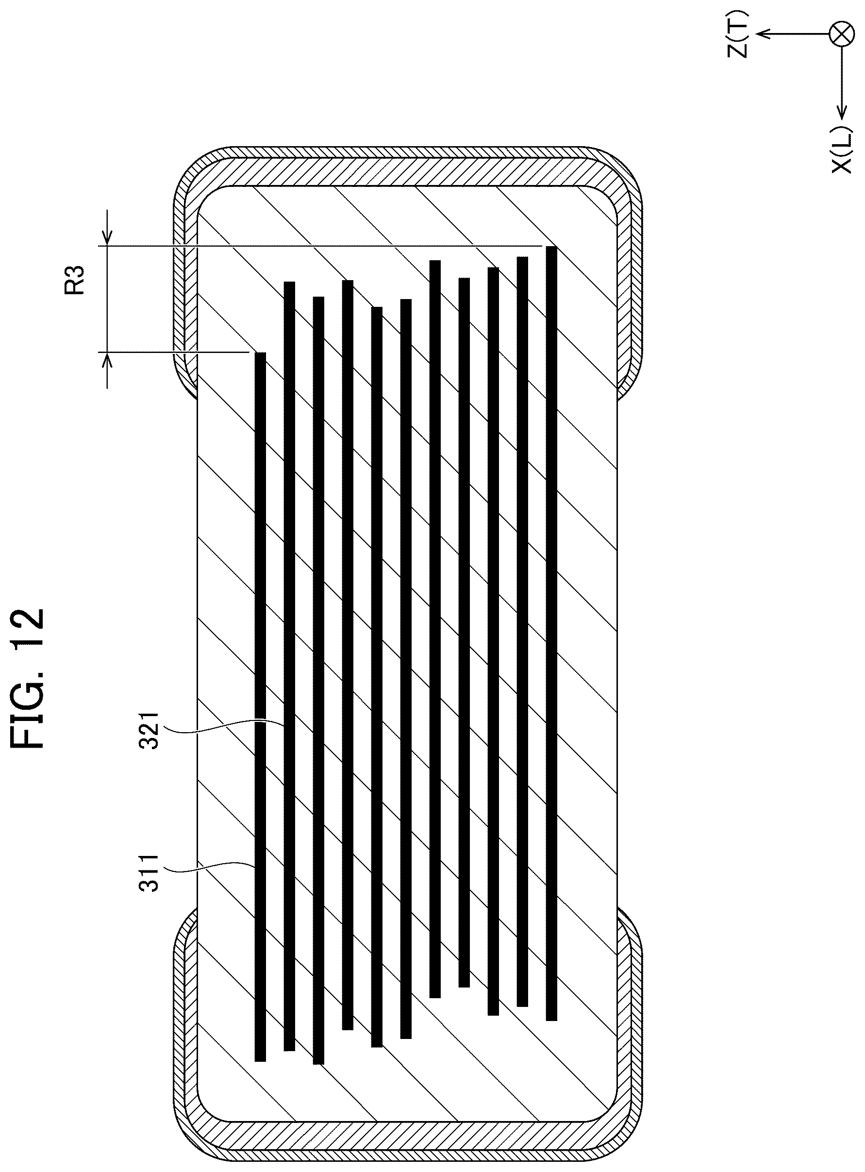 Patent US12347625 Figure 12 – Multilayer ceramic capacitor