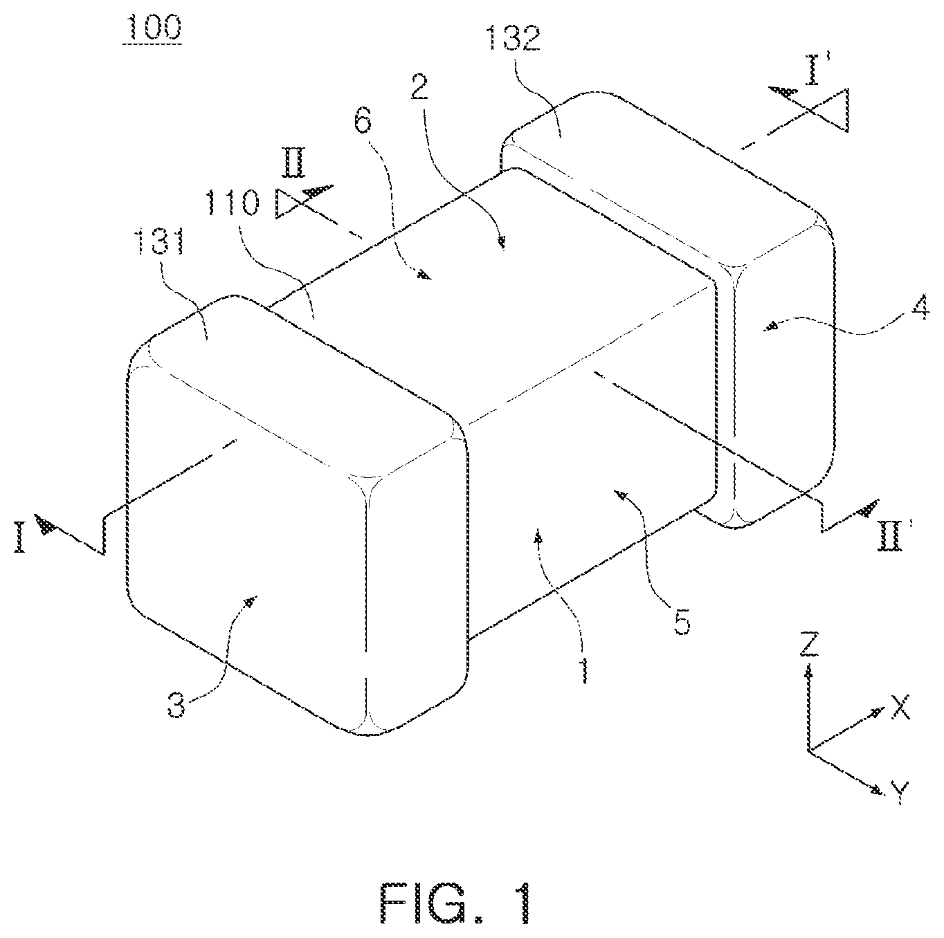 Patent US12347626 Figure 1 – Ceramic electronic component and method of manufacturing the same