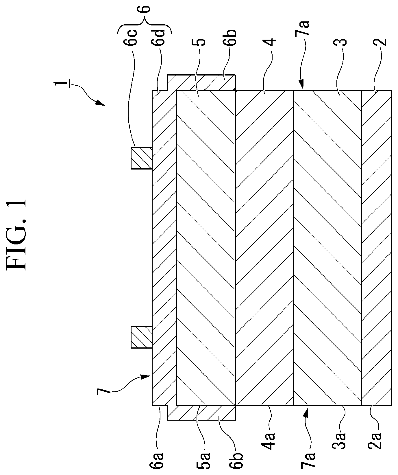 Patent US12347630 — Multilayer junction photoelectric converter and method for manufacturing multilayer junction photoelectric converter — Figure 1