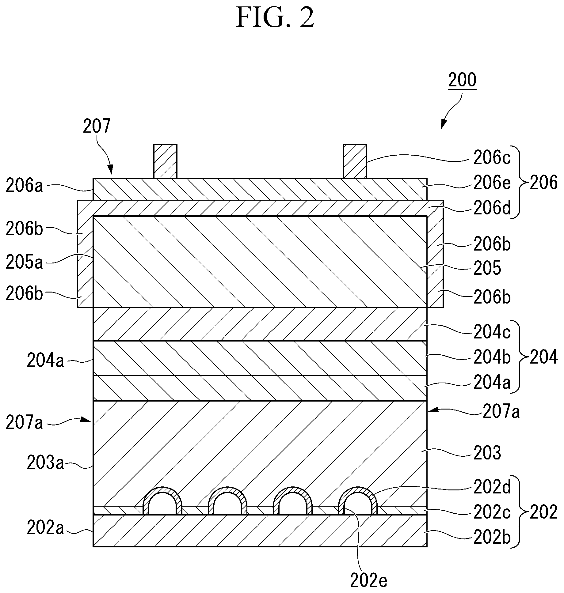 Patent US12347630 Figure 2 – Multilayer junction photoelectric converter and method for manufacturing multilayer junction photoelectric converter