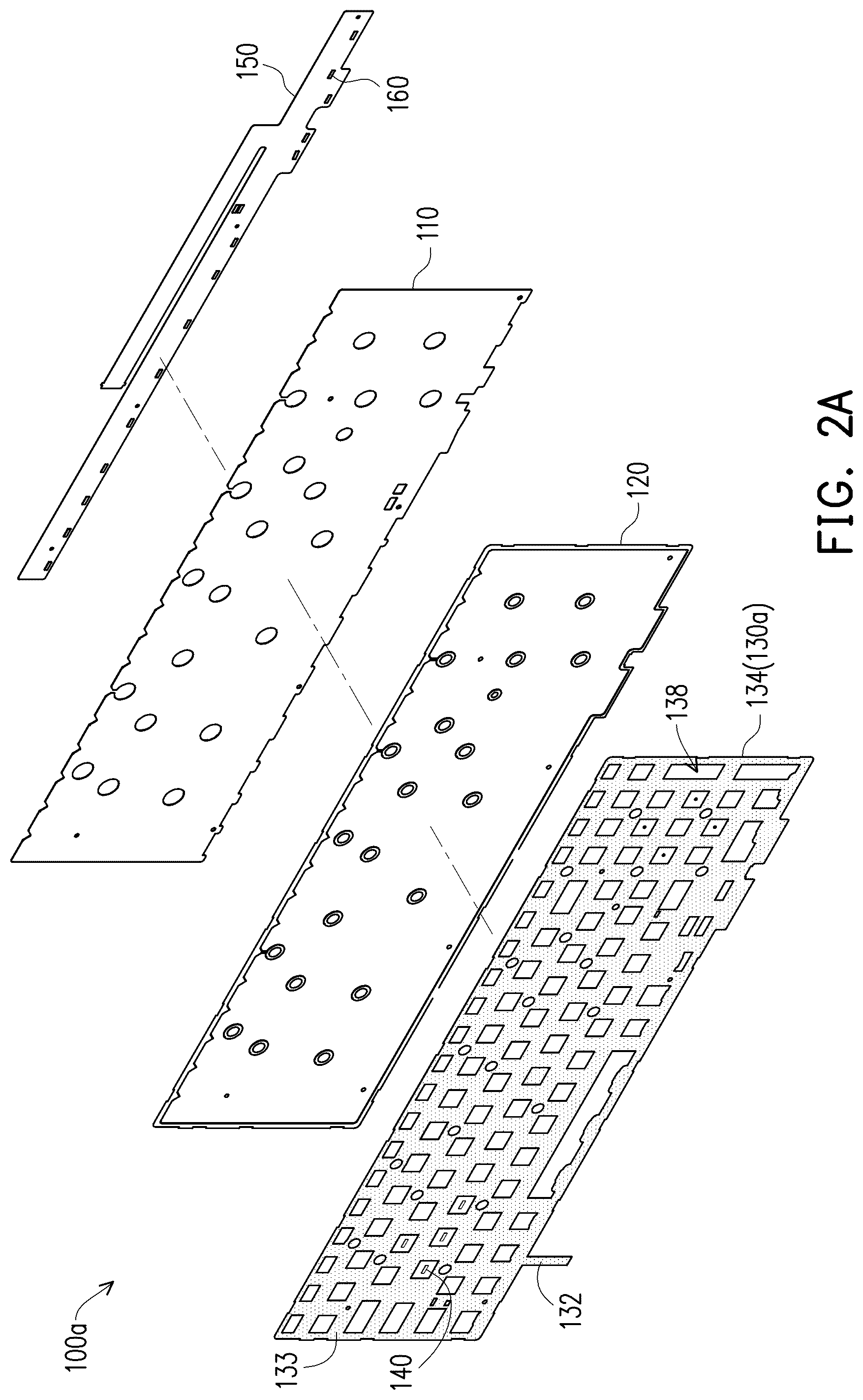 Patent US12347631 Figure 4 – Light-emitting keyboard and backlight module
