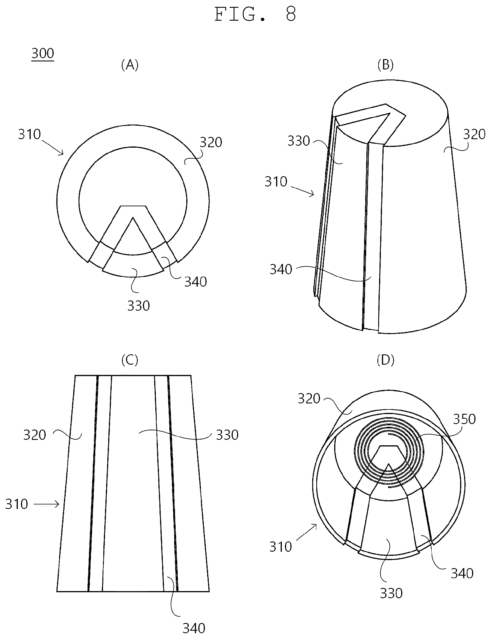 Patent US12347633 Figure 8 – To-be-detected implement for rehabilitation training and rehabilitation training system