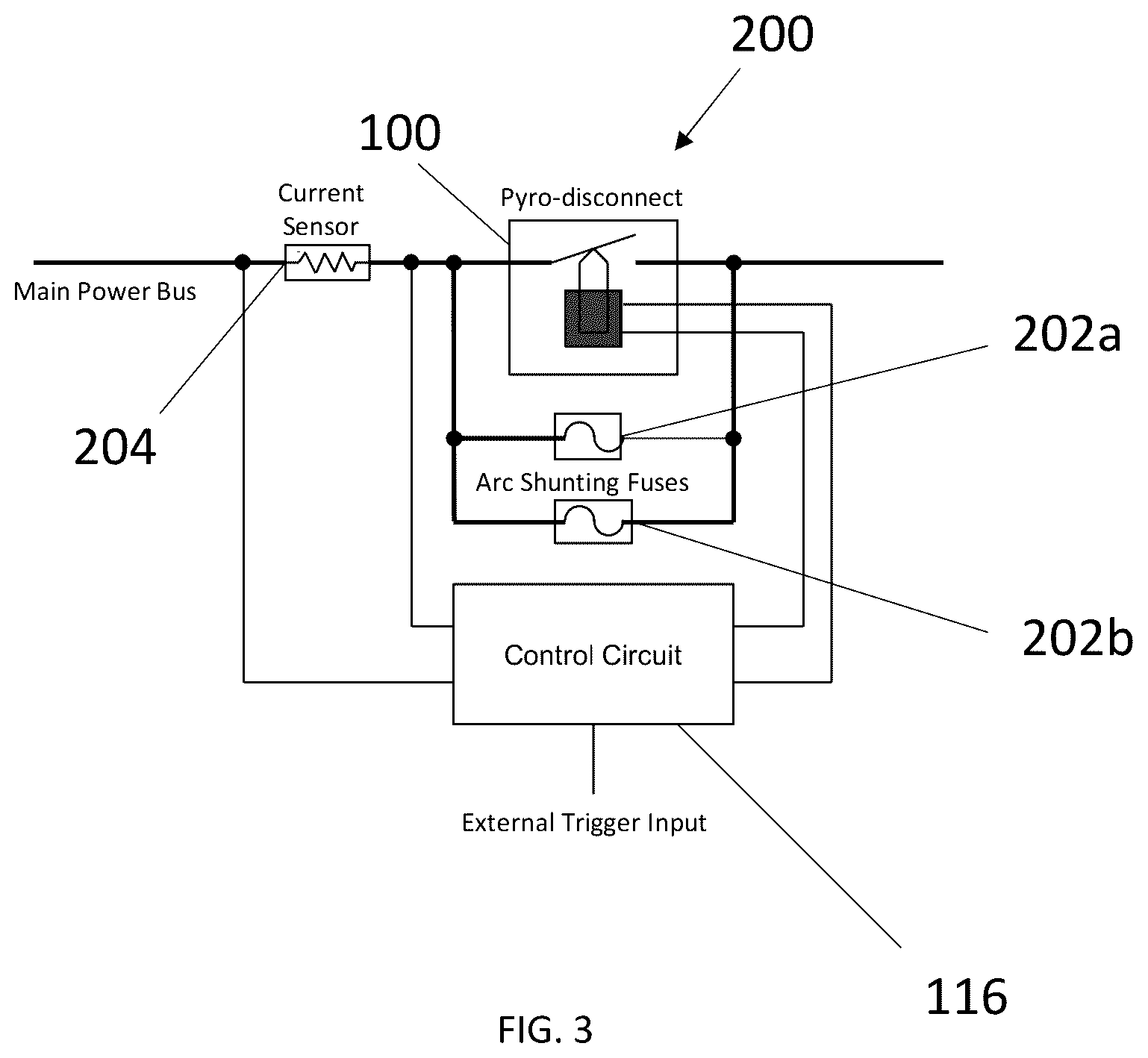 Patent US12347635 Figure 2 – High voltage direct current circuit protection system and method