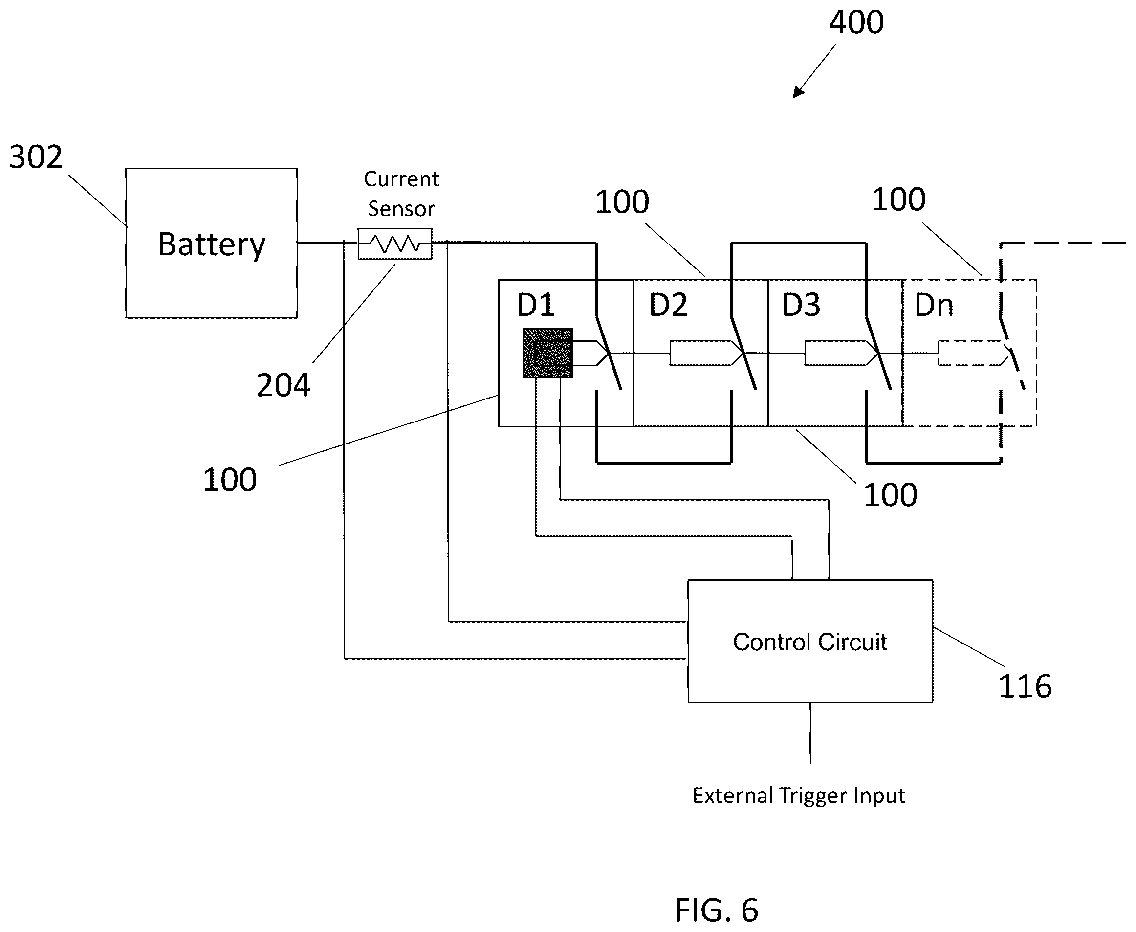 Patent US12347635 Figure 5 – High voltage direct current circuit protection system and method