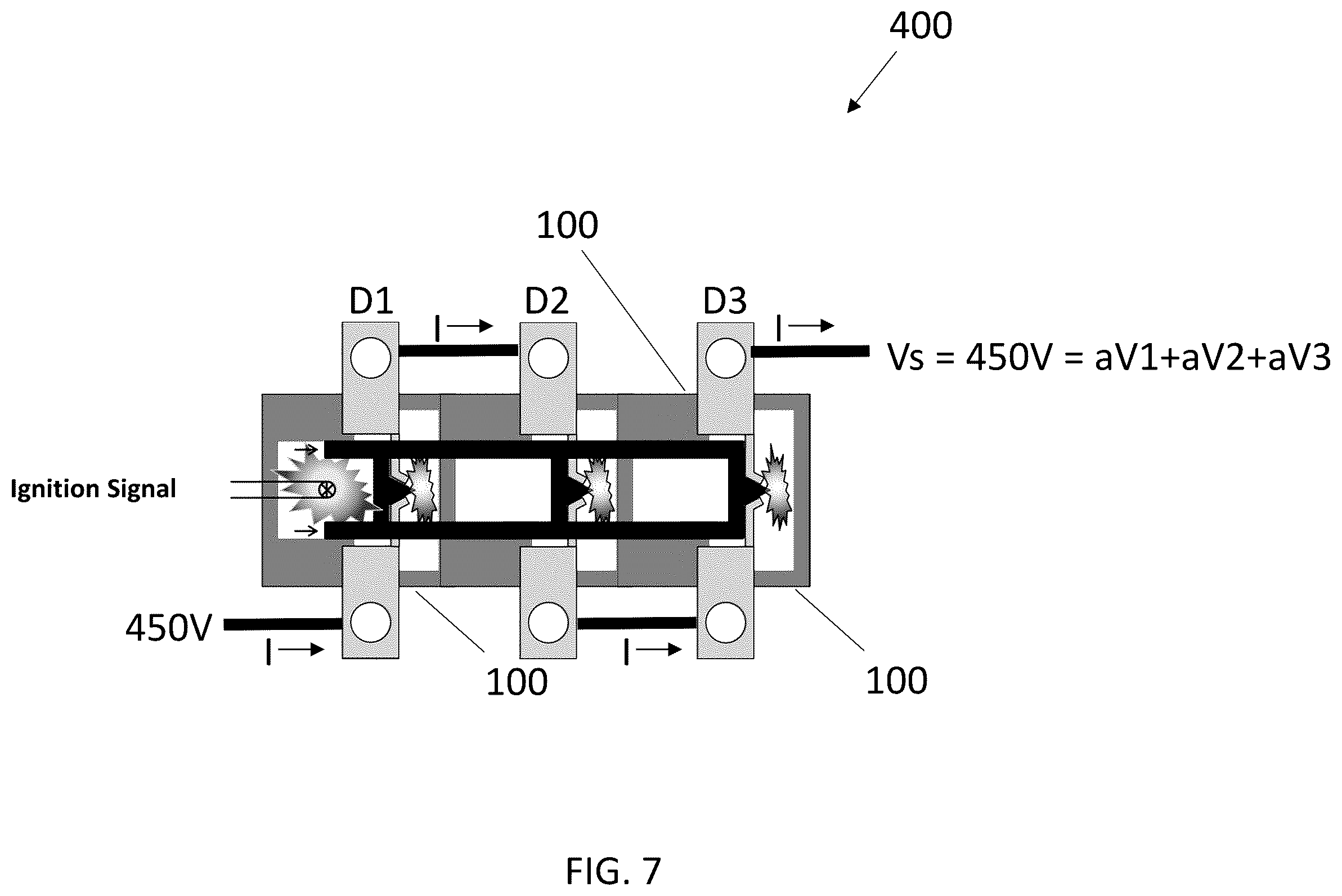 Patent US12347635 Figure 6 – High voltage direct current circuit protection system and method