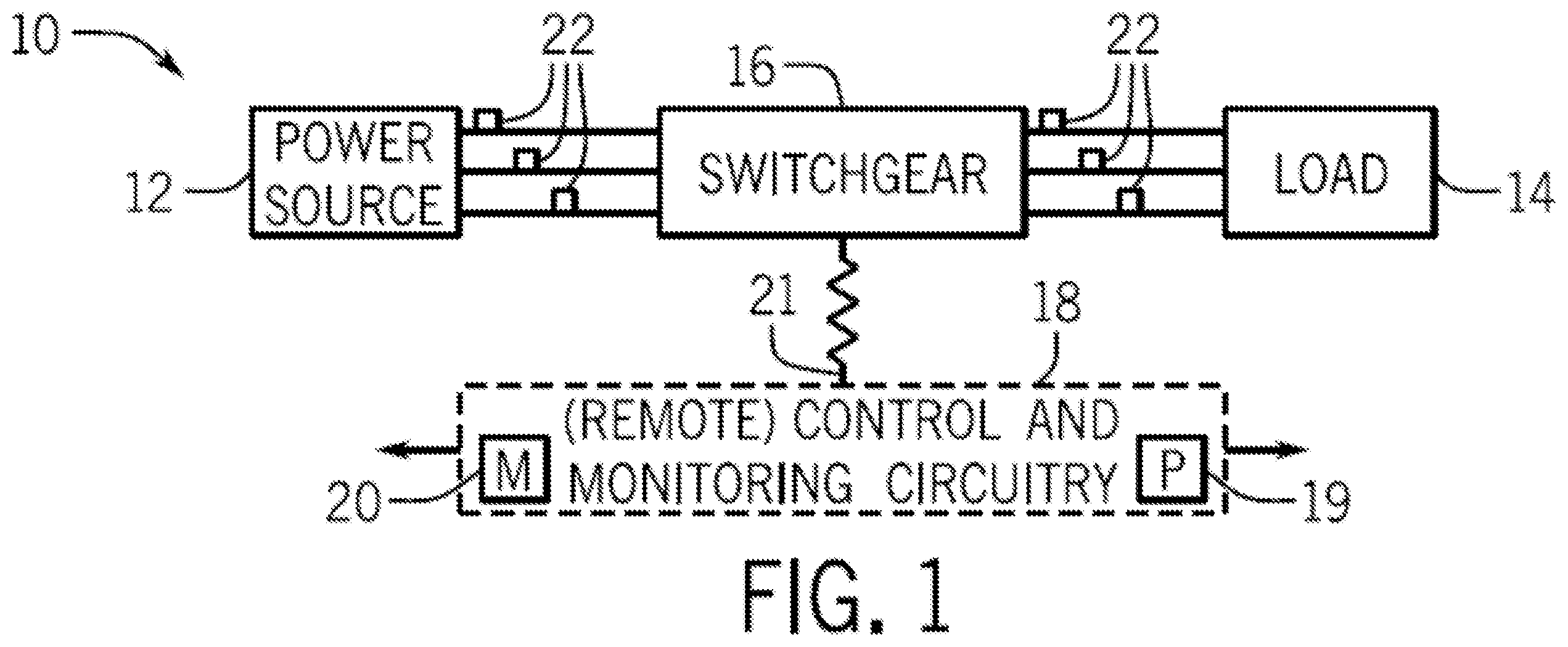 Patent US12347636 Figure 1 – Systems and methods for detecting welded contacts in a switch system