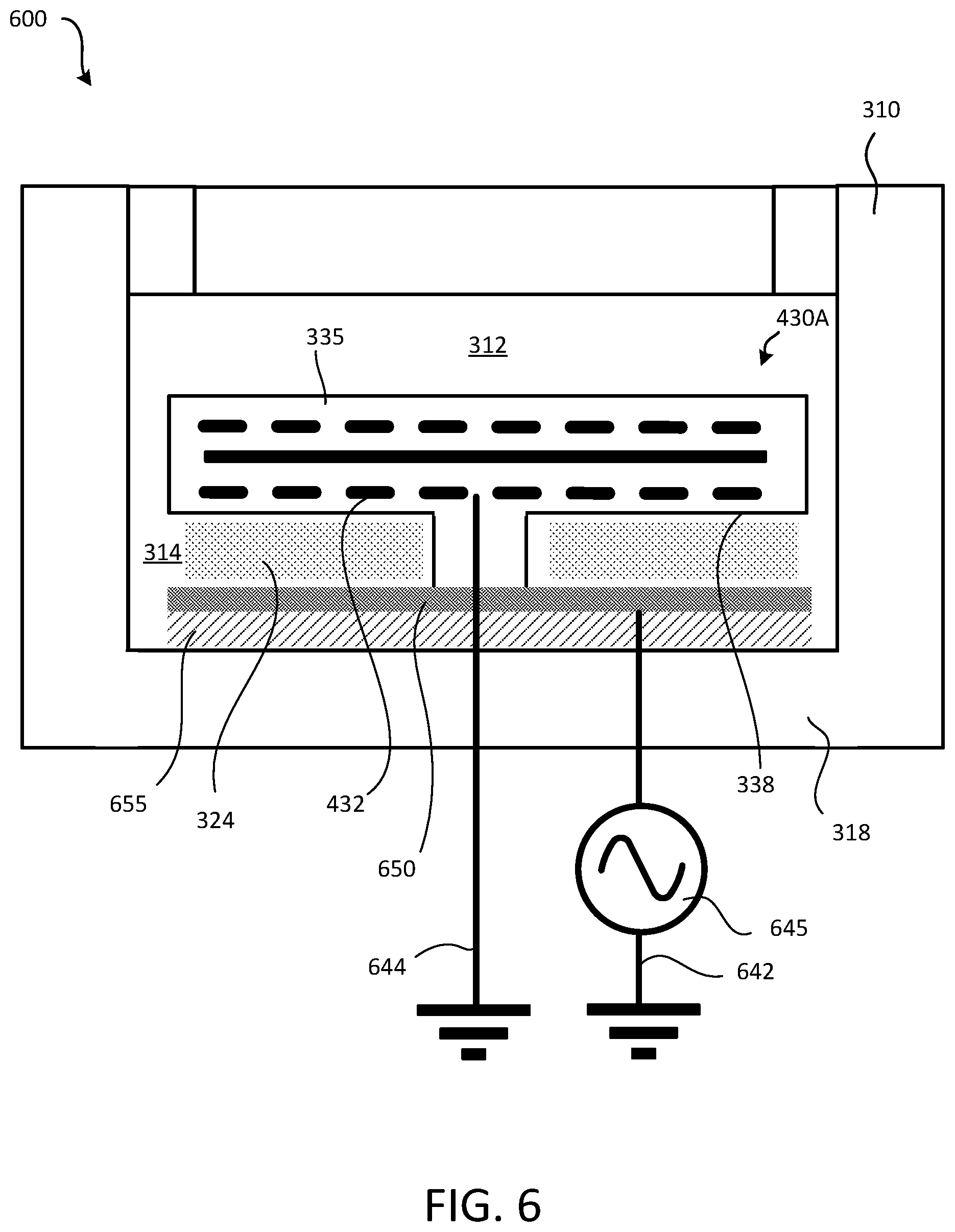 Patent US12347644 Figure 9 – Susceptor assembly for plasma apparatus