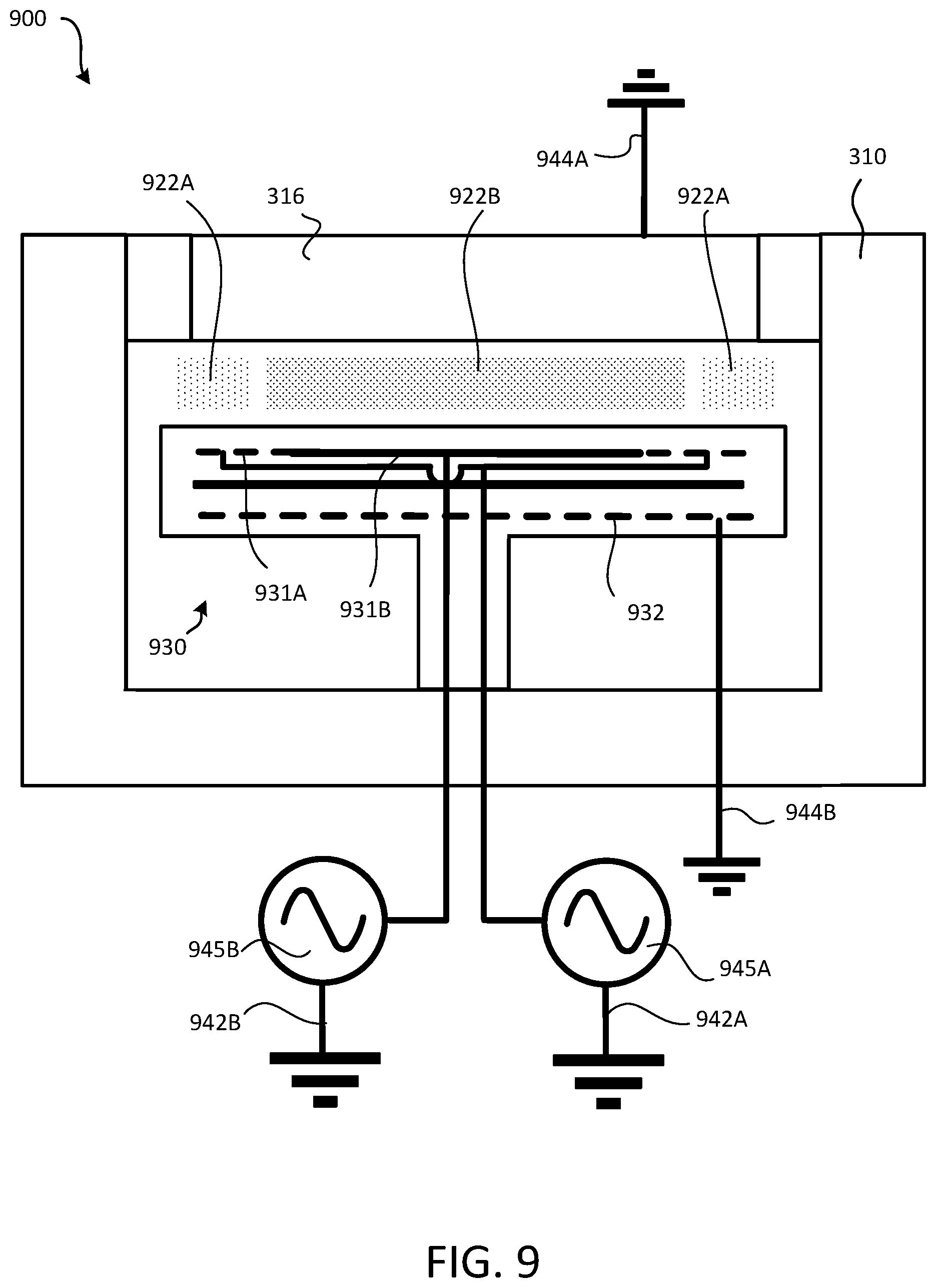Patent US12347644 Figure 12 – Susceptor assembly for plasma apparatus