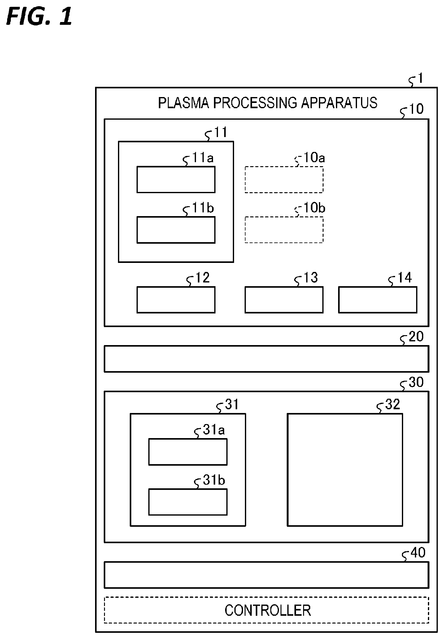 Patent US12347646 Figure 1 – Plasma processing apparatus
