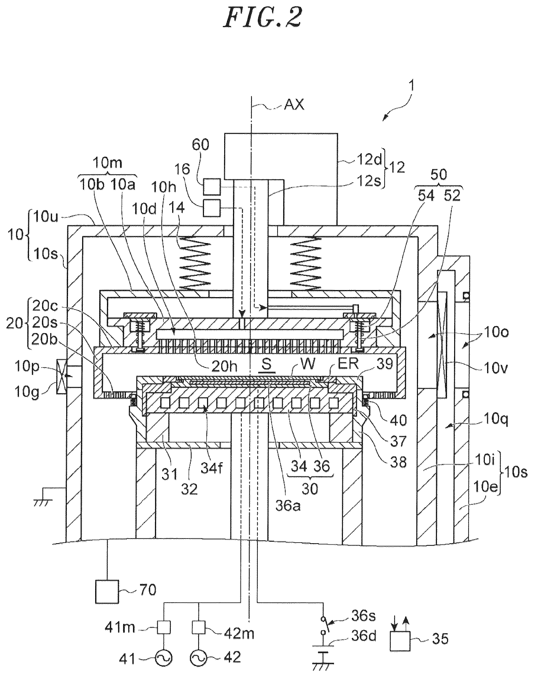 Patent US12347660 Figure 2 – Substrate processing apparatus, substrate processing system, and maintenance method
