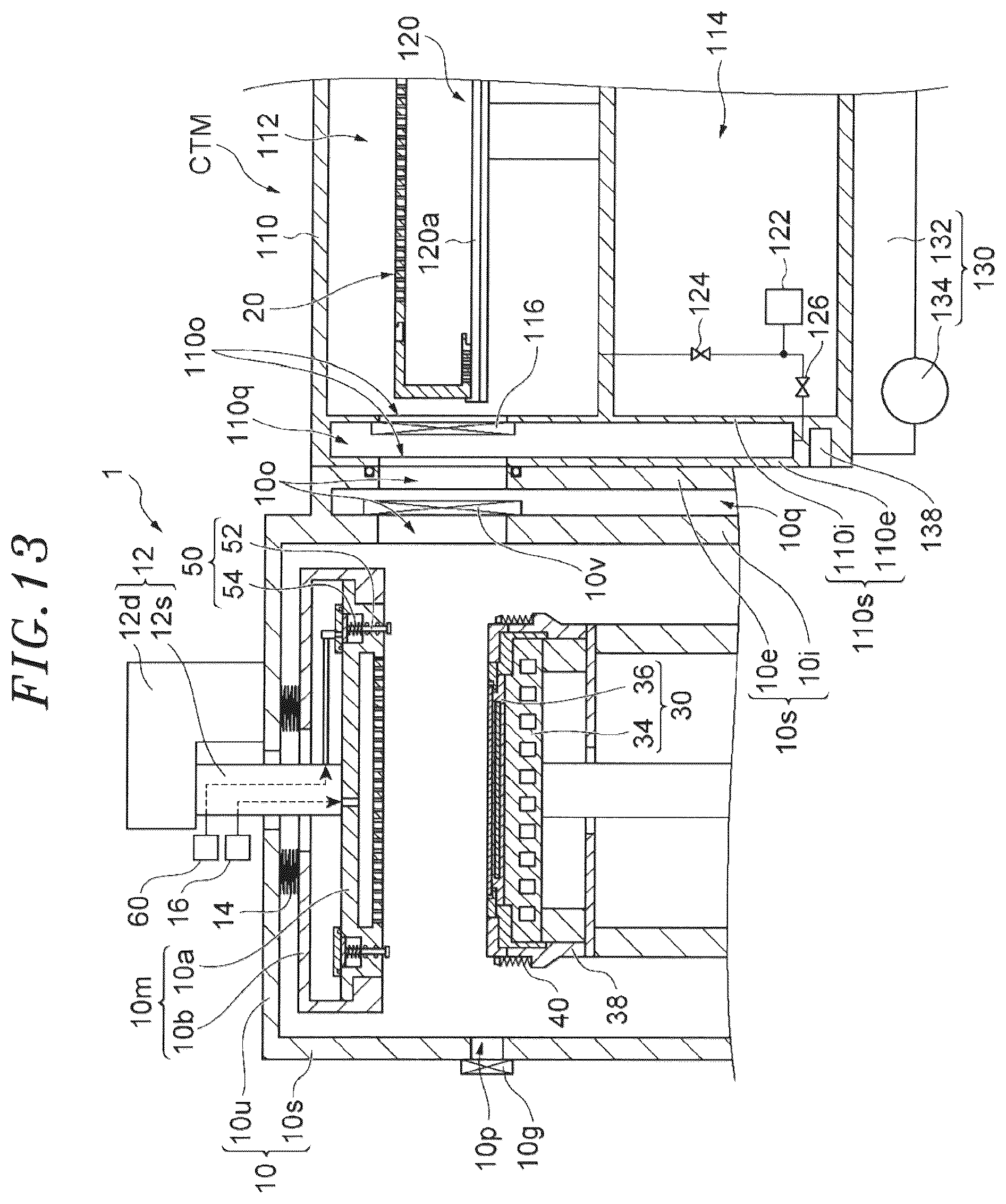 Patent US12347660 Figure 13 – Substrate processing apparatus, substrate processing system, and maintenance method