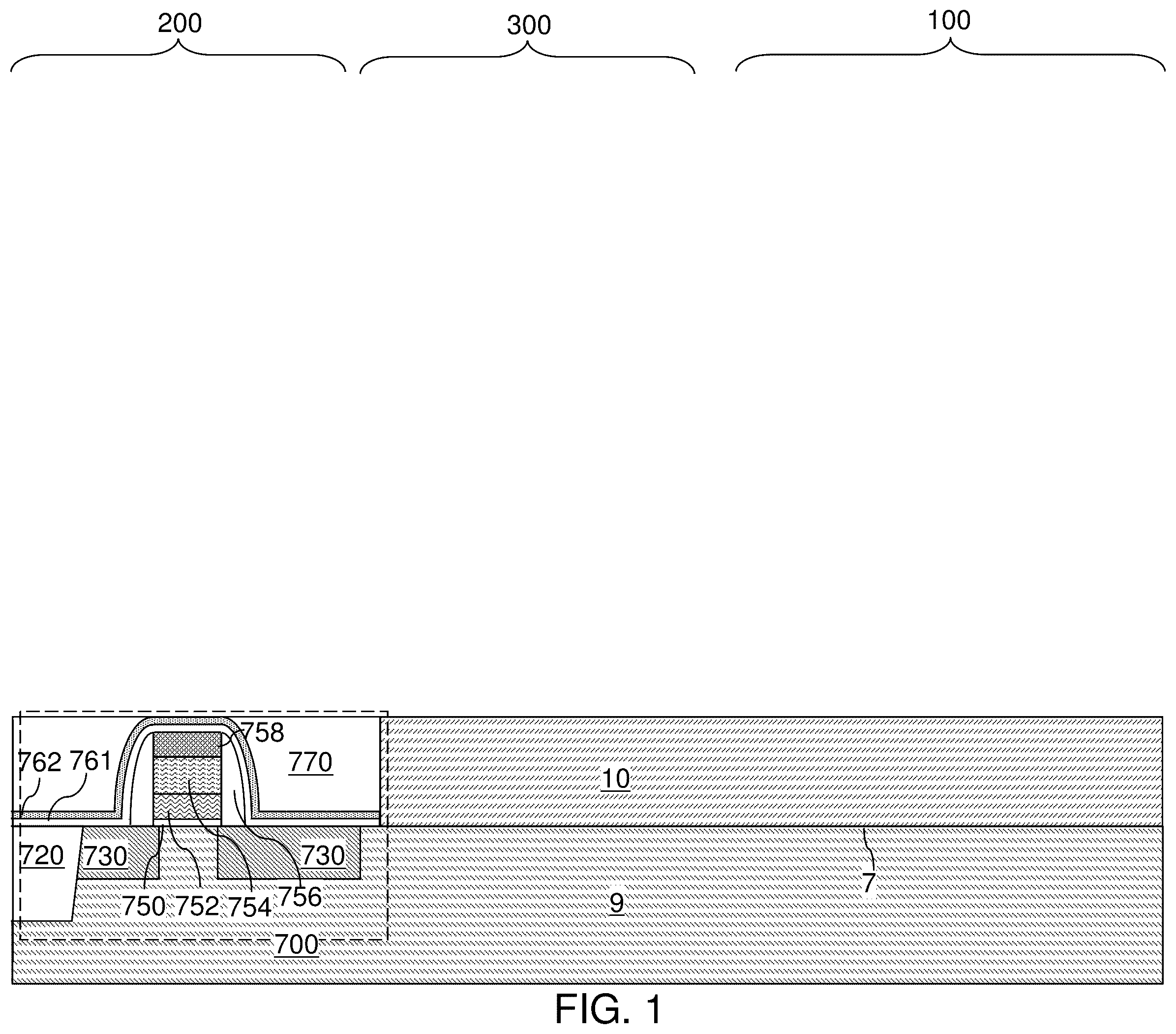 Patent US12347663 Figure 1 – End point detection method and apparatus for anisotropic etching using variable etch gas flow