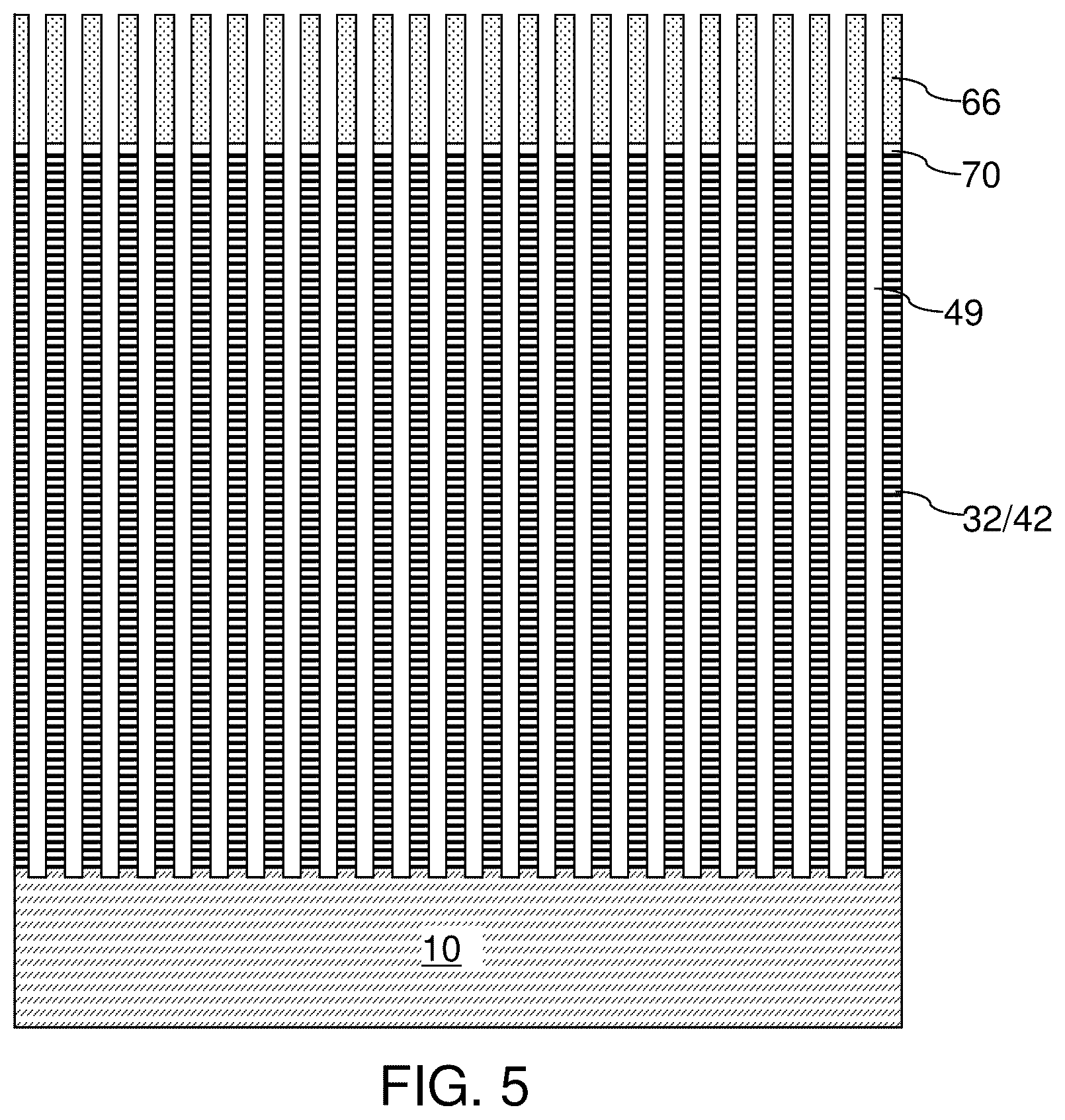 Patent US12347663 Figure 5 – End point detection method and apparatus for anisotropic etching using variable etch gas flow