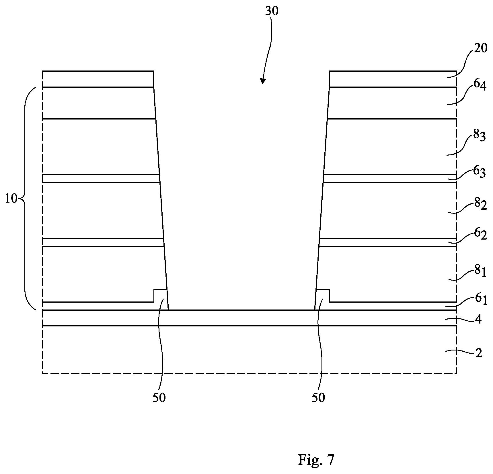 Patent US12347670 Figure 7 – Etching method