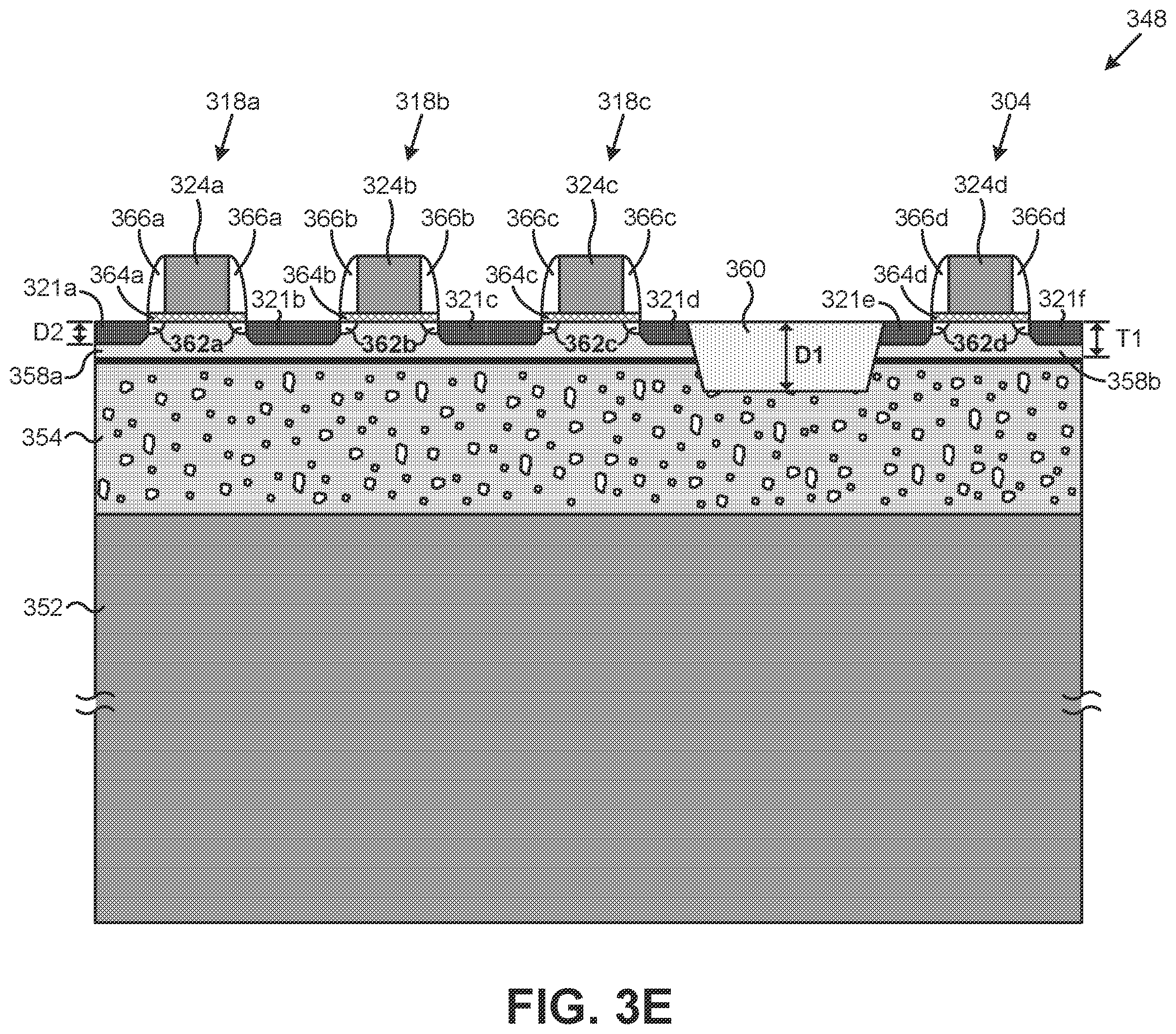 Patent US12347673 Figure 7 – Method for forming a semiconductor structure having a porous semiconductor layer in RF devices